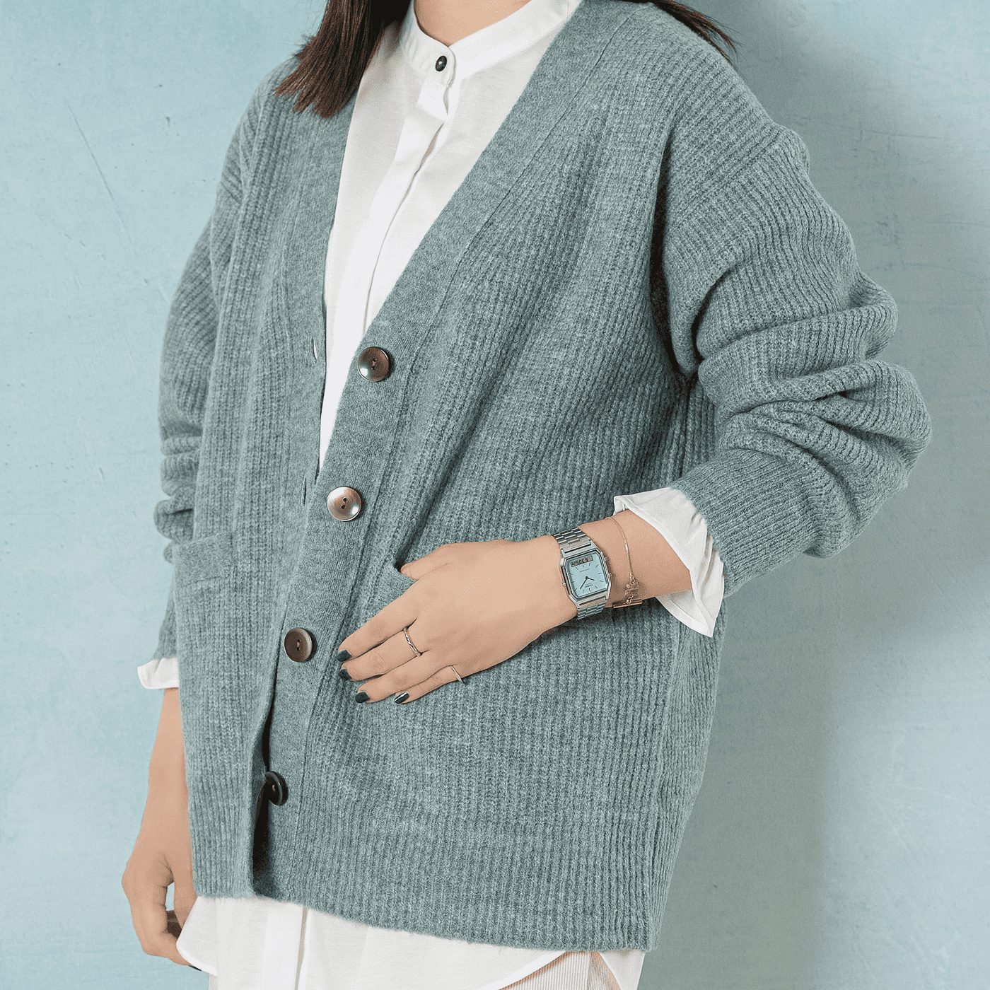 Vintage Edgy Quarz Uhr