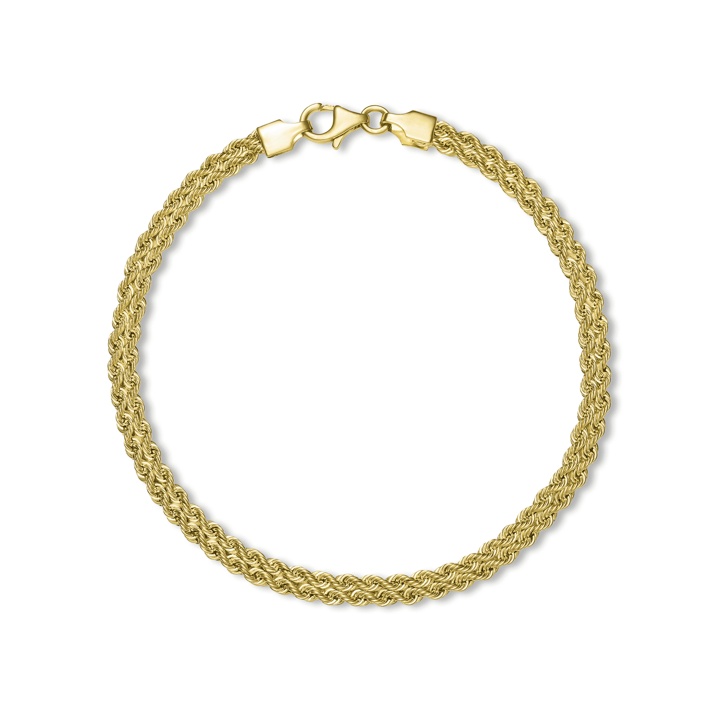 Armband 375er Gelbgold
