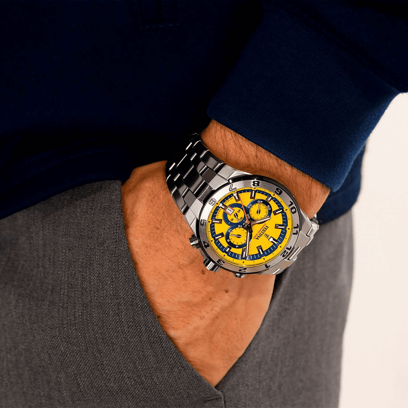 Chrono Bike Quarz Uhr