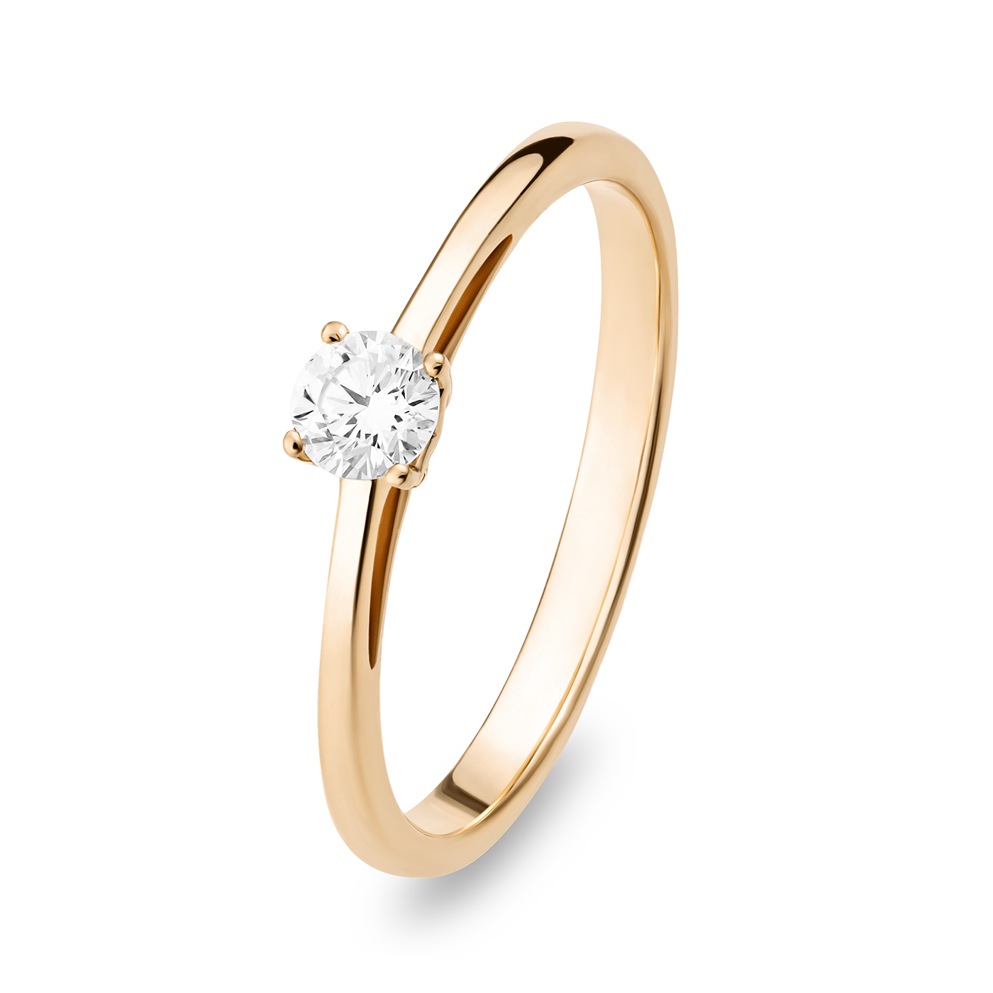 Ring Diamant ca. 0,23 ct. 585er Gelbgold MONATSSPECIAL Ring Diamant ca. 0,23 ct. 585er Gelbgold MONATSSPECIAL