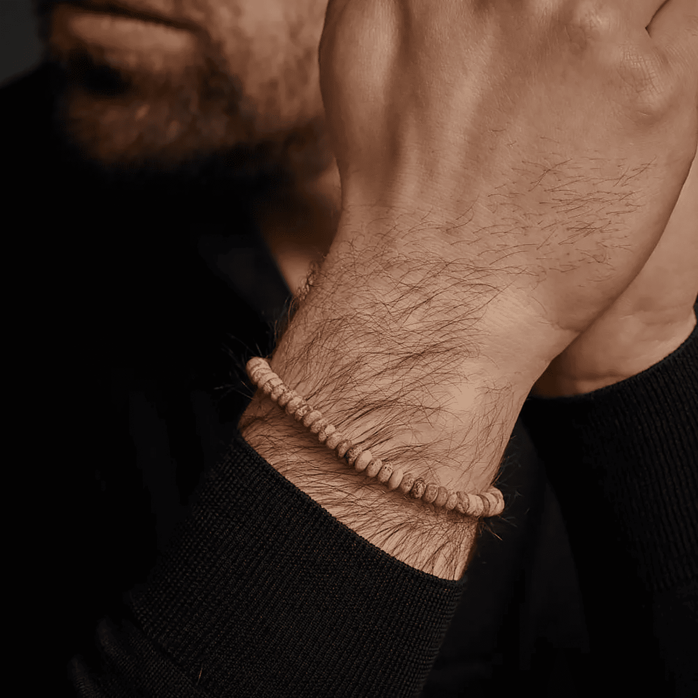 Armband Edelstahl Woodstock Round Slices Armband Edelstahl Woodstock Round Slices