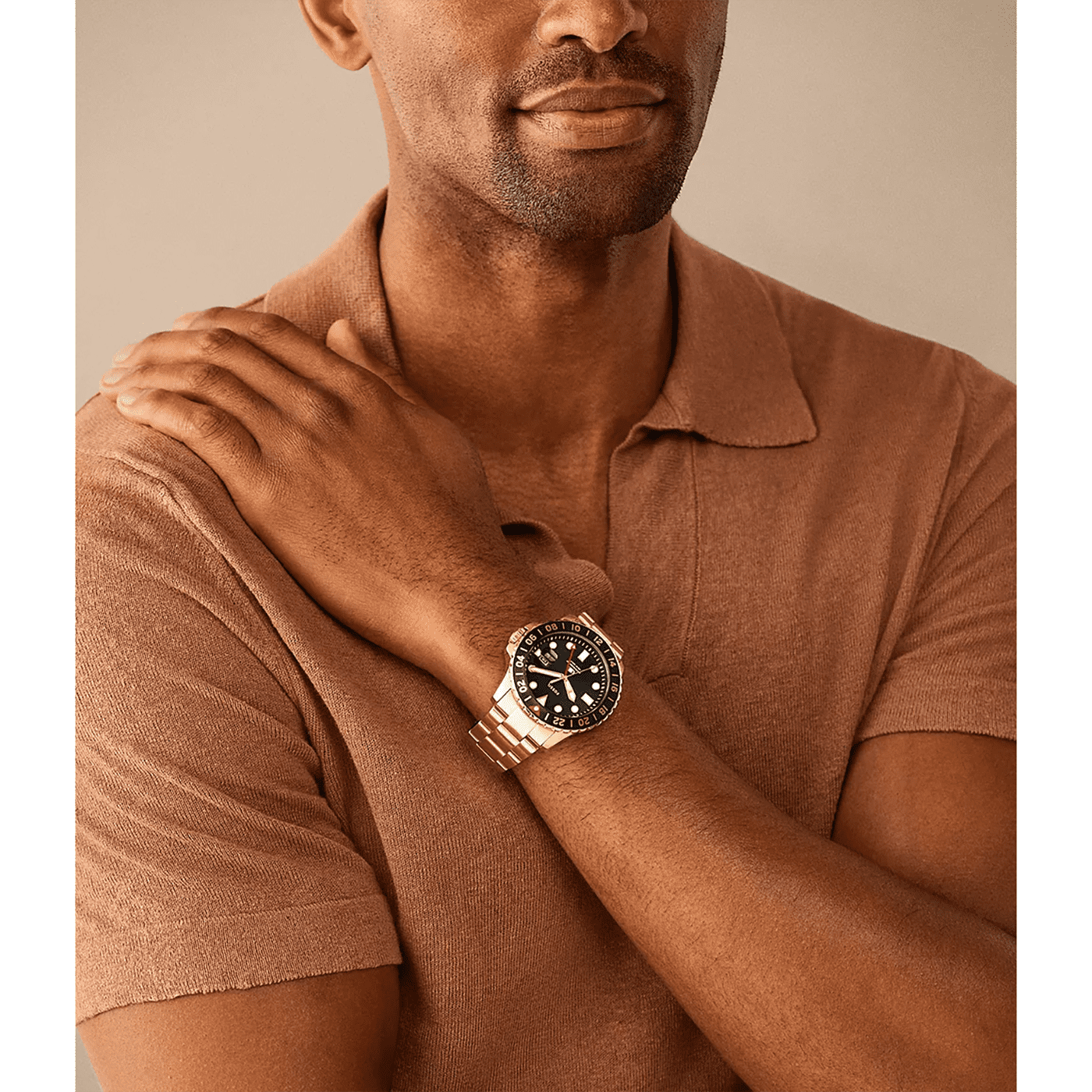 Fossil Blue Quarz Uhr