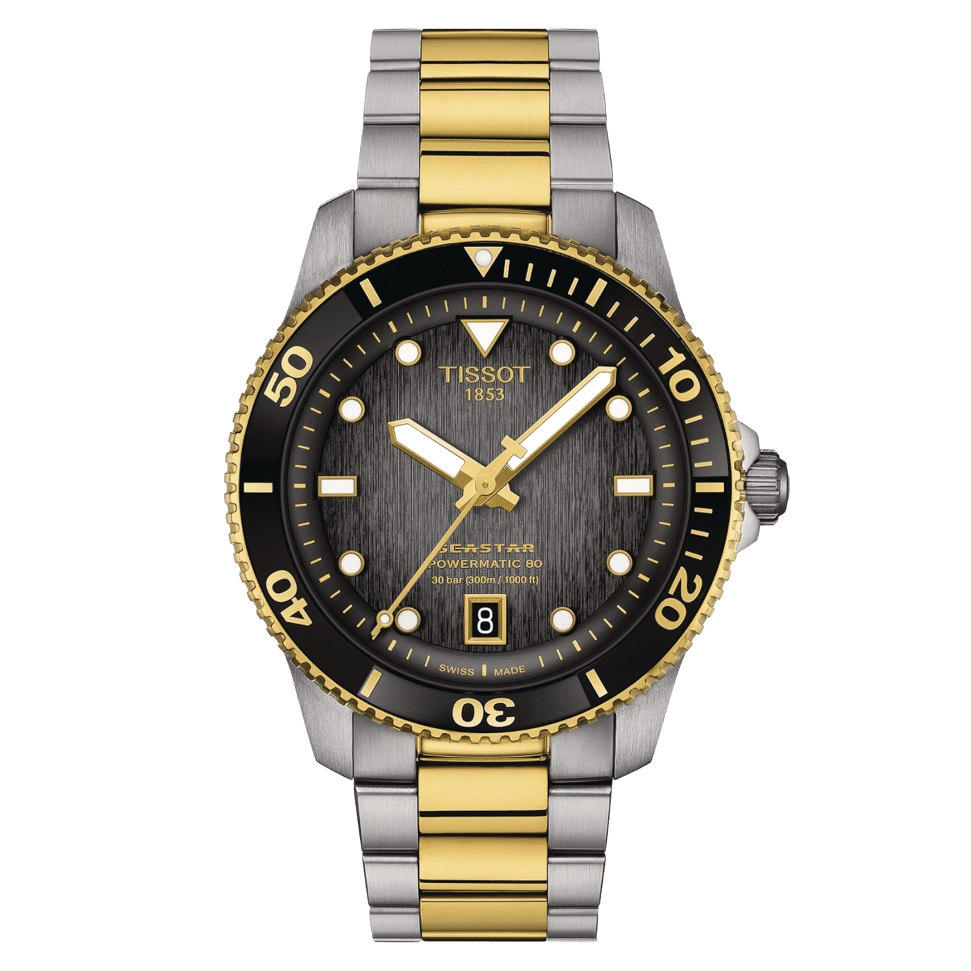 T-Sport Seastar 1000 Powermatic 80 Automatik Uhr T-Sport Seastar 1000 Powermatic 80 Automatik Uhr