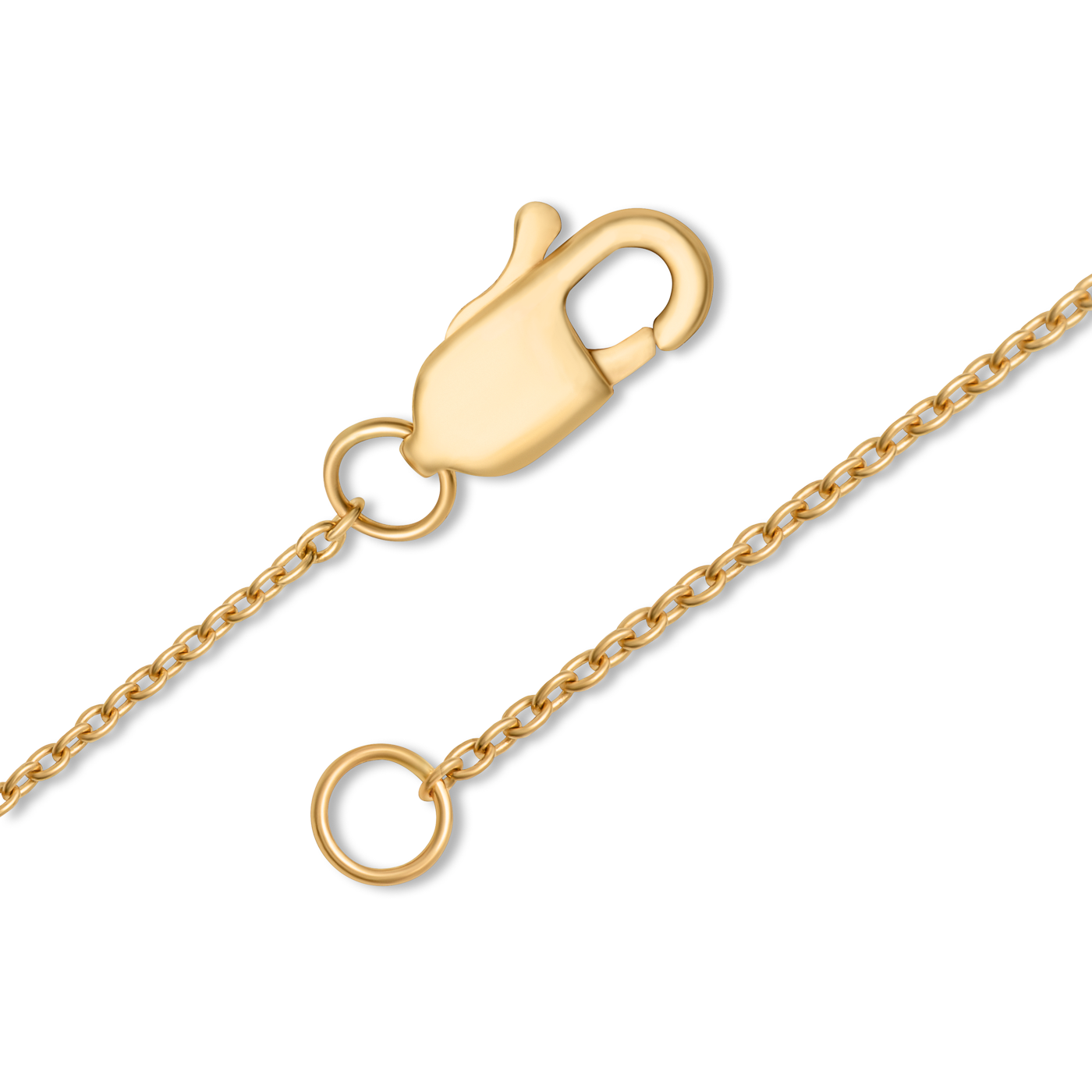 Kette Rubin + Diamant zus. ca. 0,08ct. 375er Gelbgold Kette Rubin + Diamant zus. ca. 0,08ct. 375er Gelbgold