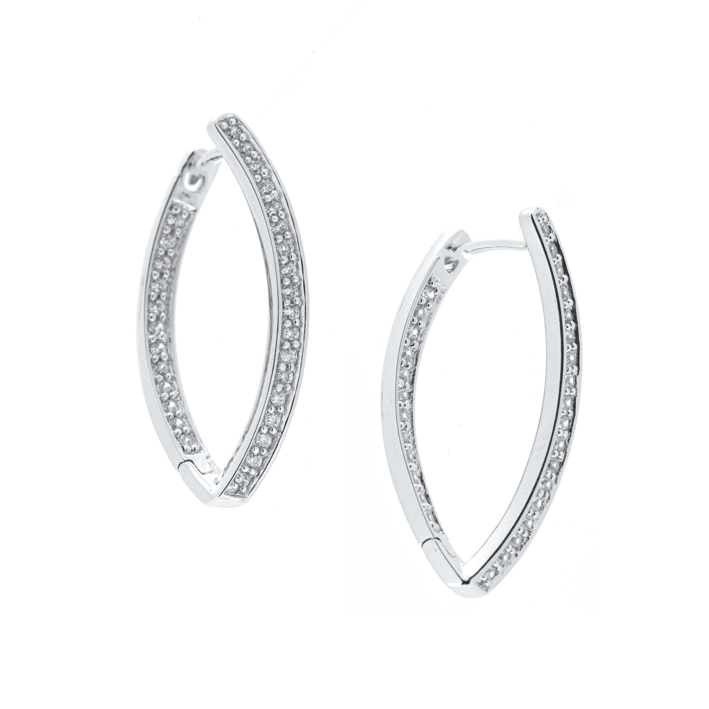 Creolen Zirkonia 925er Silber 