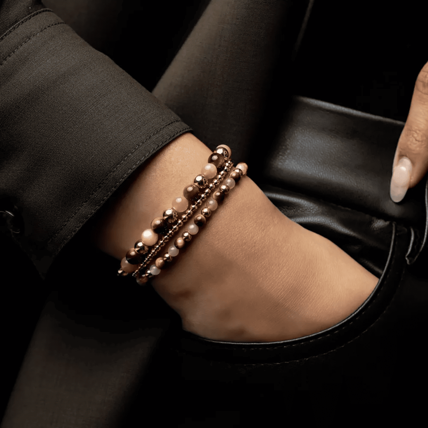 Armband Edelstahl gelb vergoldet Sunset Beach Armband Edelstahl gelb vergoldet Sunset Beach