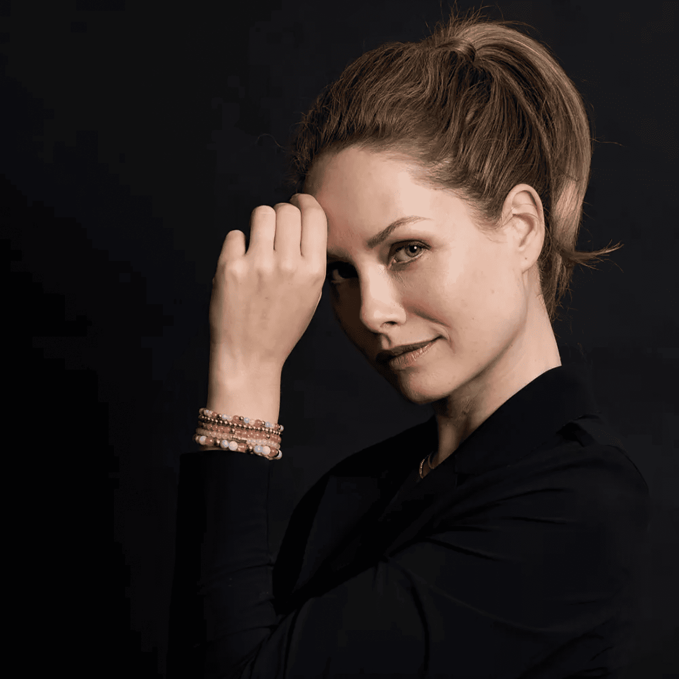 Armband Edelstahl gelb vergoldet Pink Rose Gold