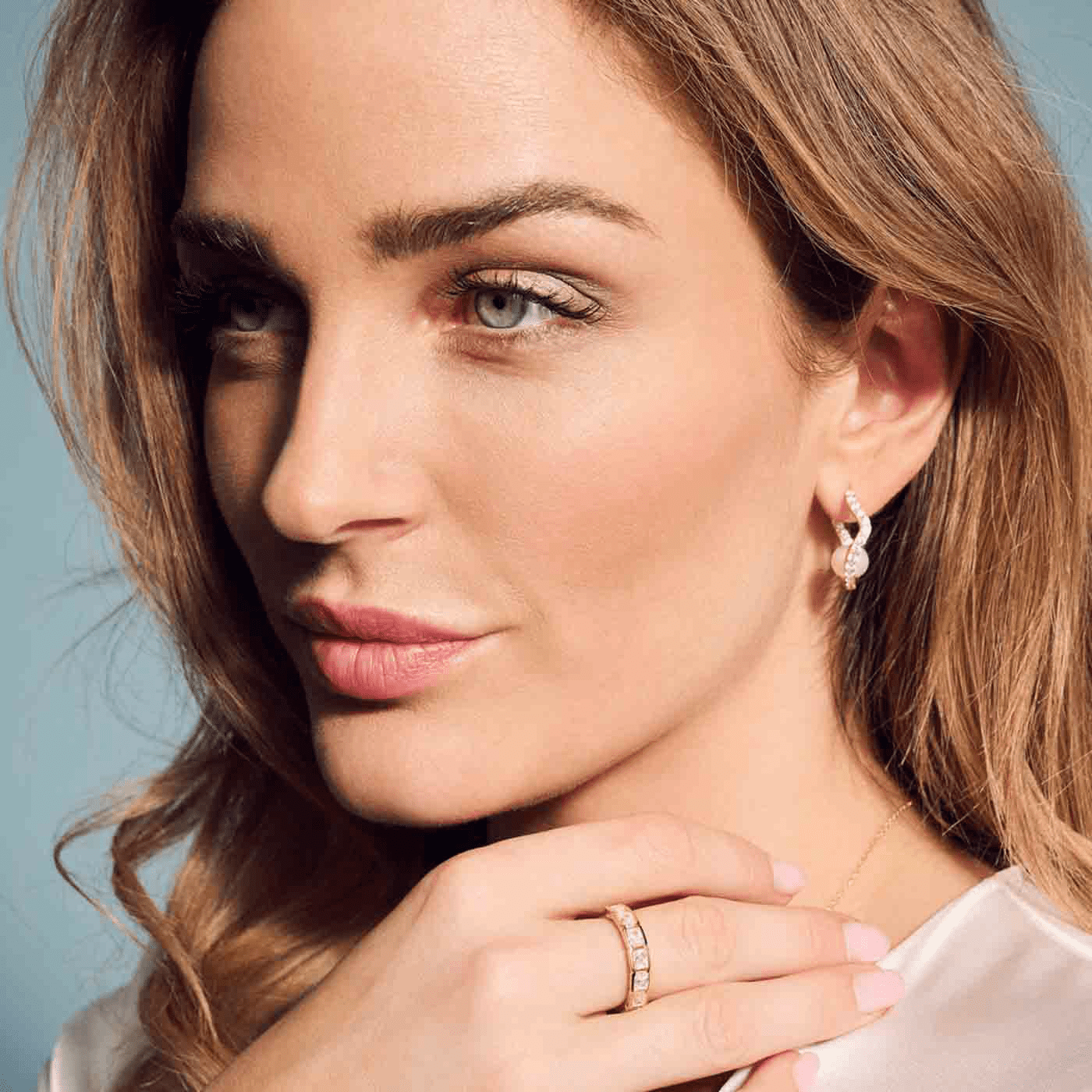 Ohrringe Zirkonia 925er Silber gelb vergoldet Ponza Ohrringe Zirkonia 925er Silber gelb vergoldet Ponza