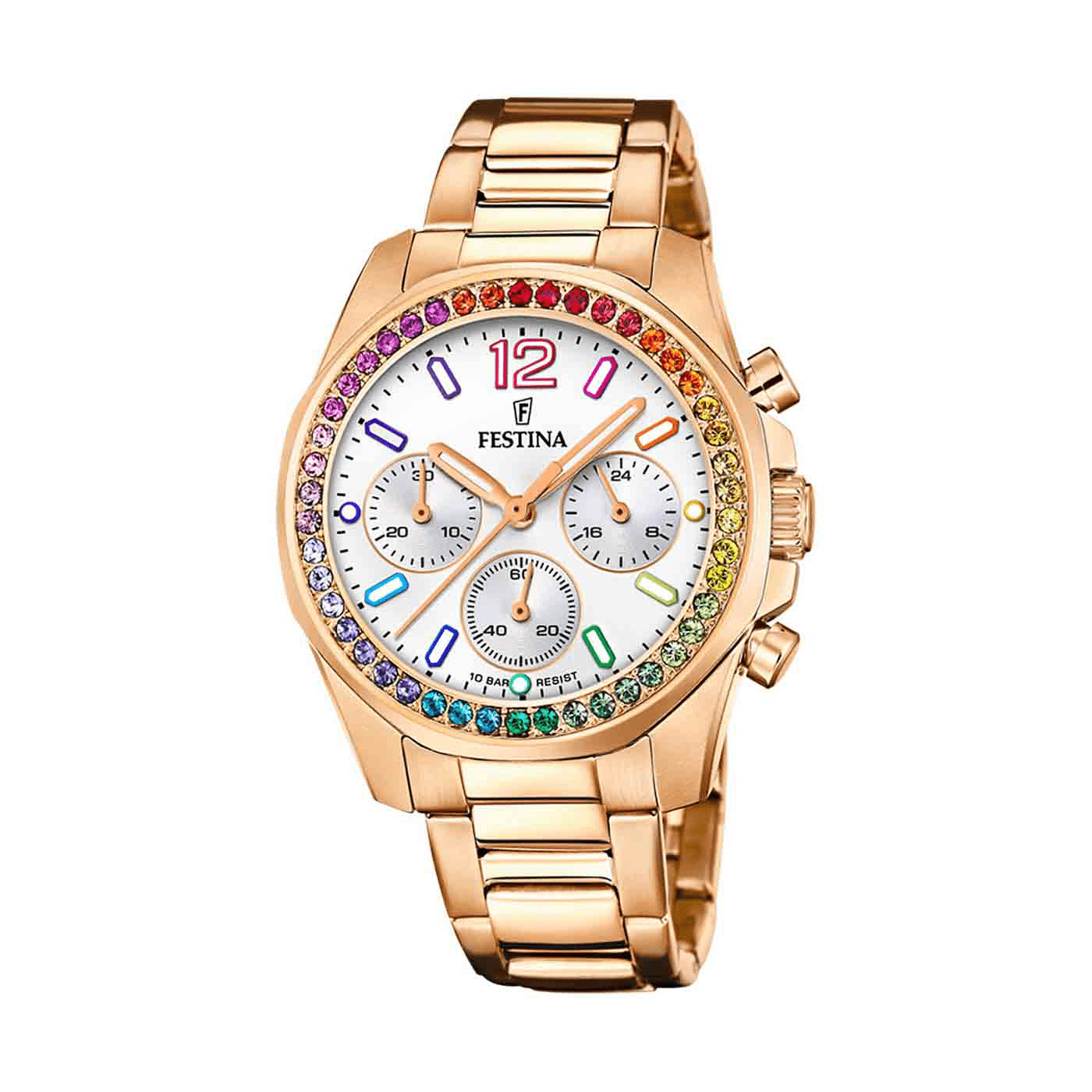 Boyfriend Rainbow Quarz Uhr