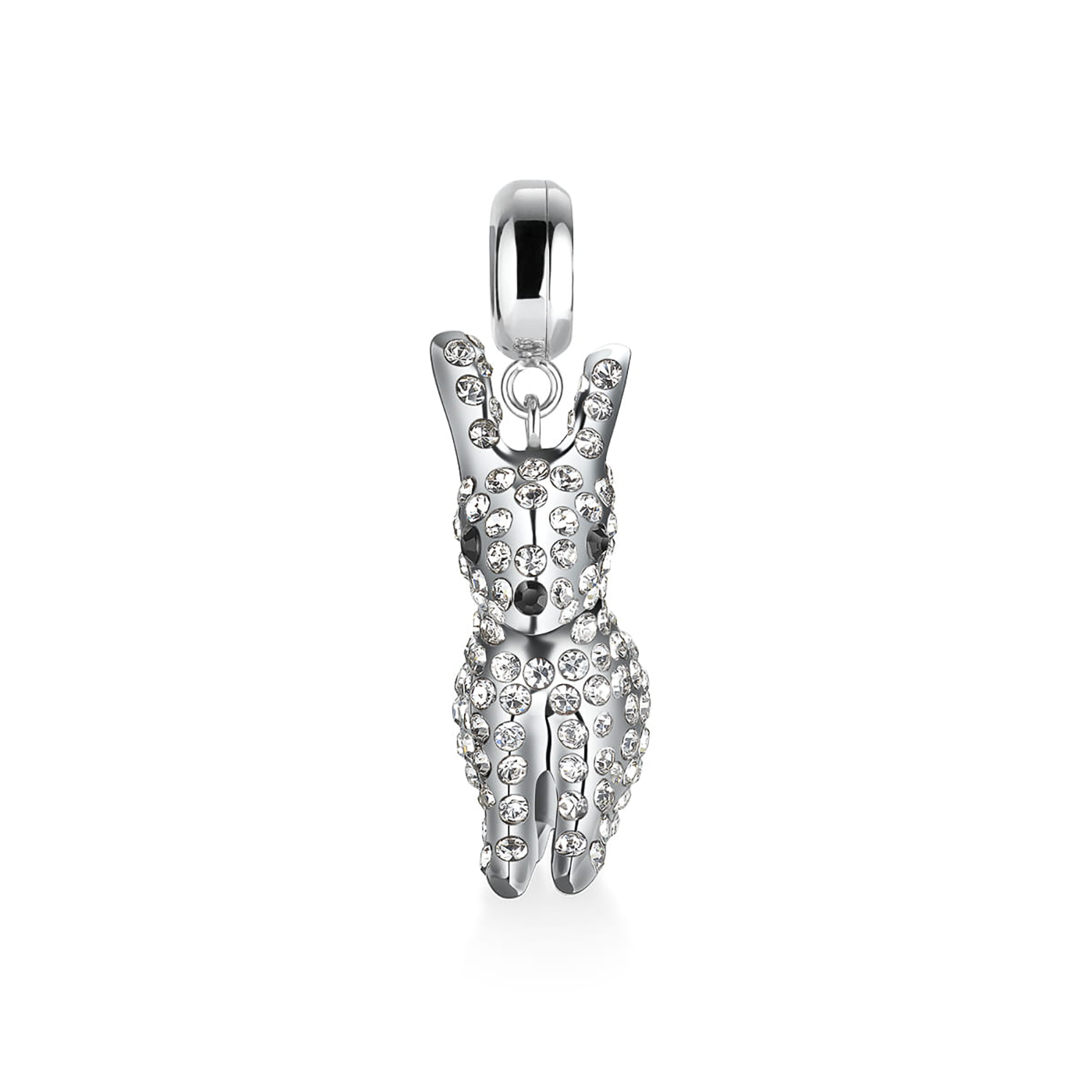 Charm Glasstein Edelstahl Arctic Symphony Charm Glasstein Edelstahl Arctic Symphony