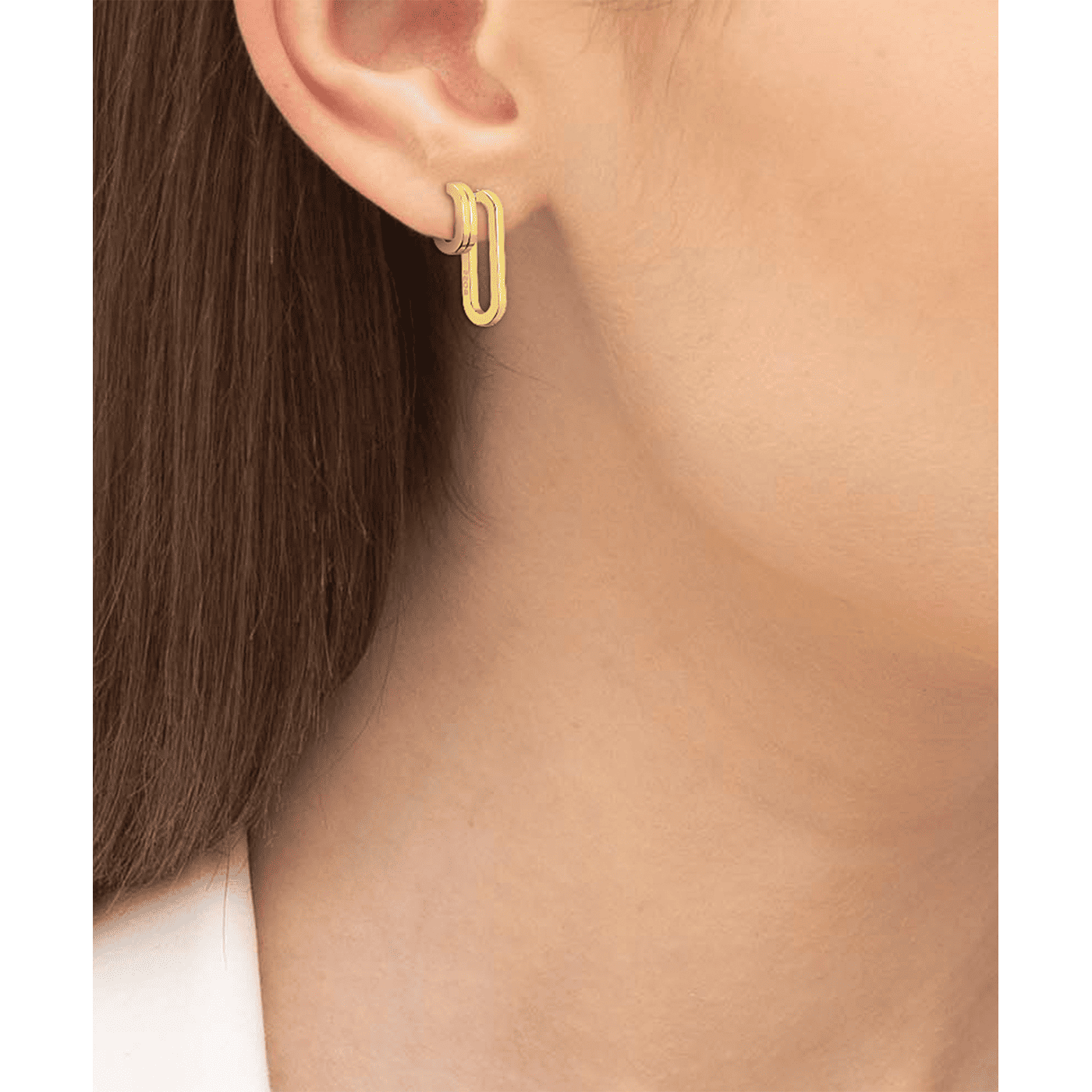 Ohrringe Edelstahl gelb vergoldet Hailey Ohrringe Edelstahl gelb vergoldet Hailey