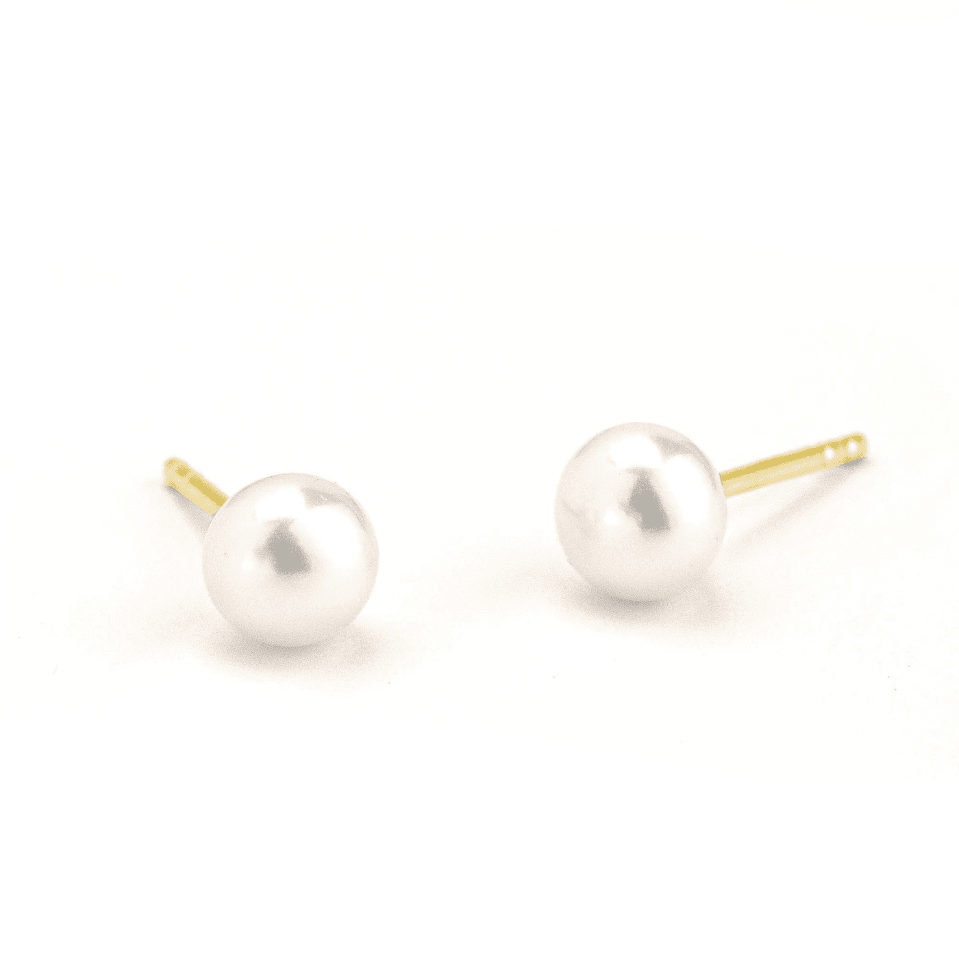 Perlenohrringe 375er Gelbgold Süßwasser-Zuchtperle Perlenohrringe 375er Gelbgold Süßwasser-Zuchtperle