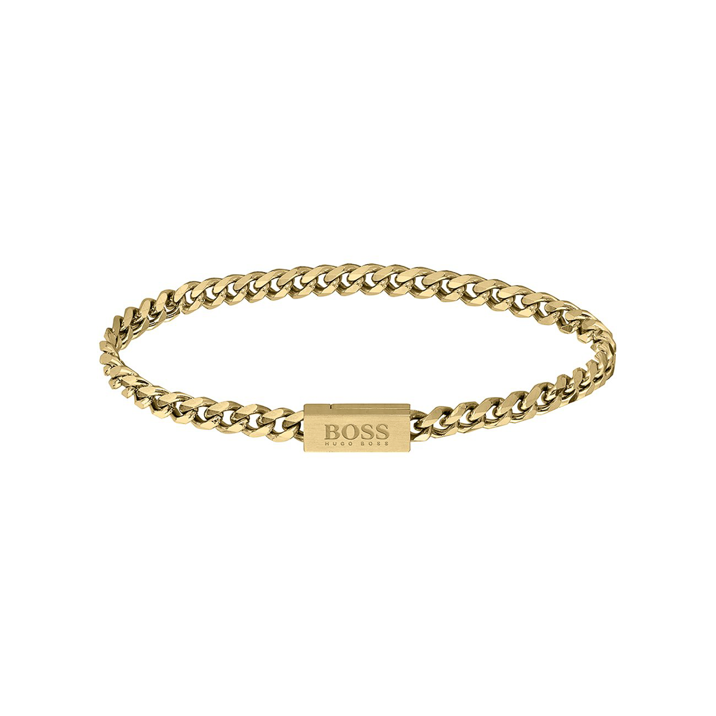 Armband Edelstahl gelb vergoldet Chain for him