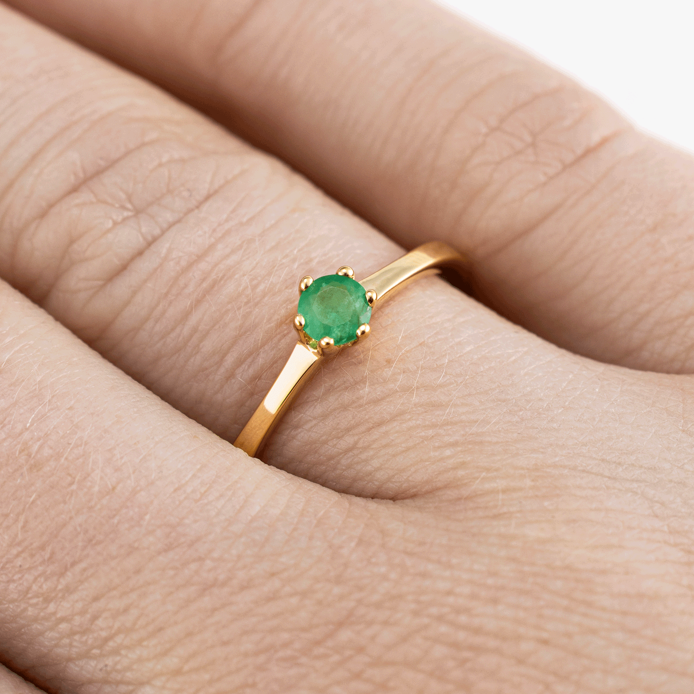 Edelsteinring 333er Gelbgold Edelsteinring 333er Gelbgold