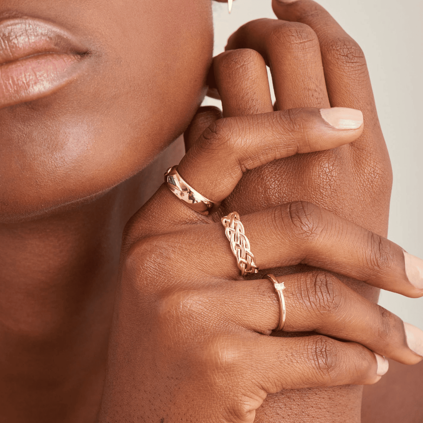 Ring 925er Silber gelb vergoldet Ropes & Dreams Ring 925er Silber gelb vergoldet Ropes & Dreams