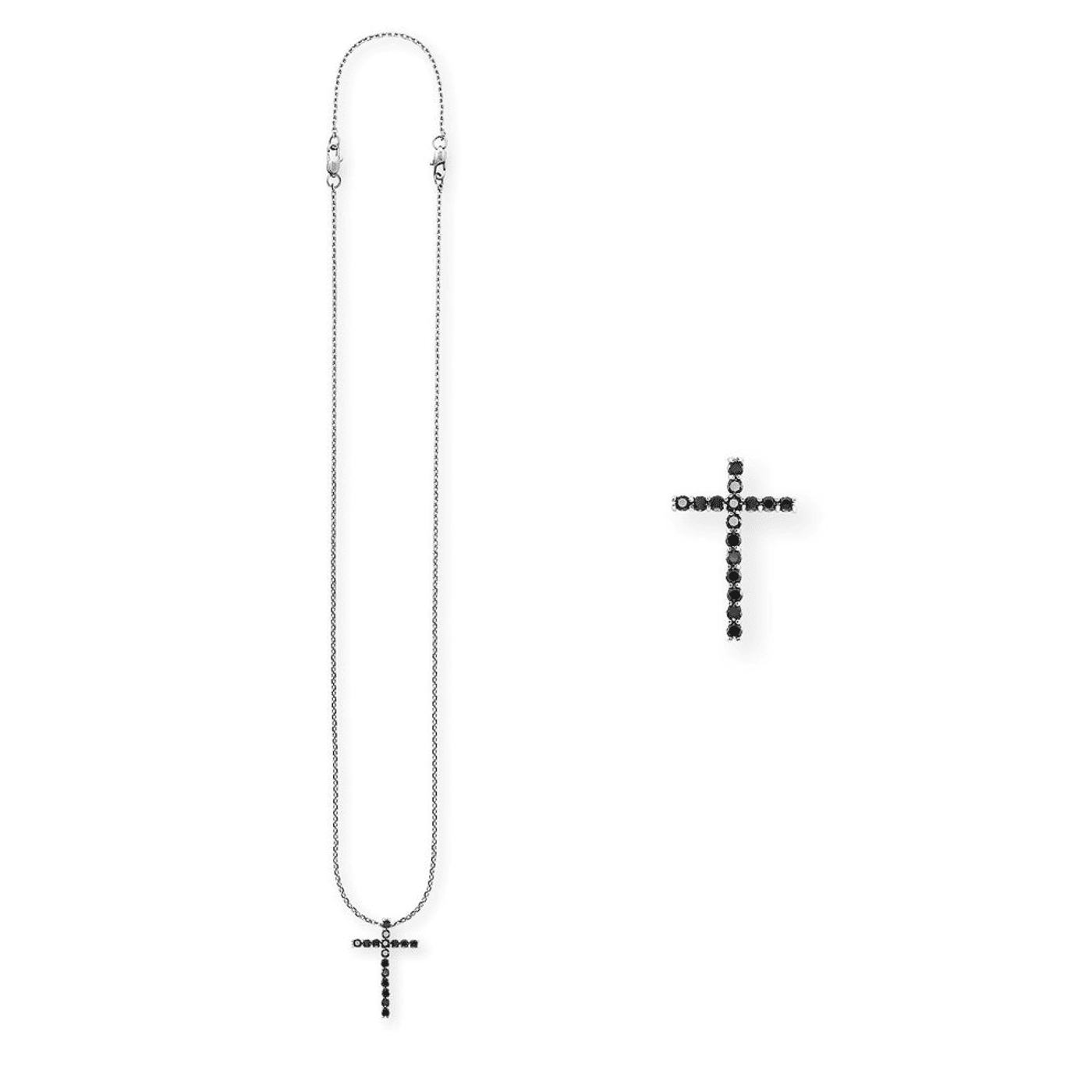 Kette Zirkonia Edelstahl Francesco