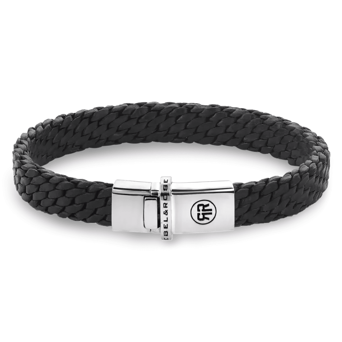 Armband 925er Silber Mastery Collection - Woven Black Armband 925er Silber Mastery Collection - Woven Black
