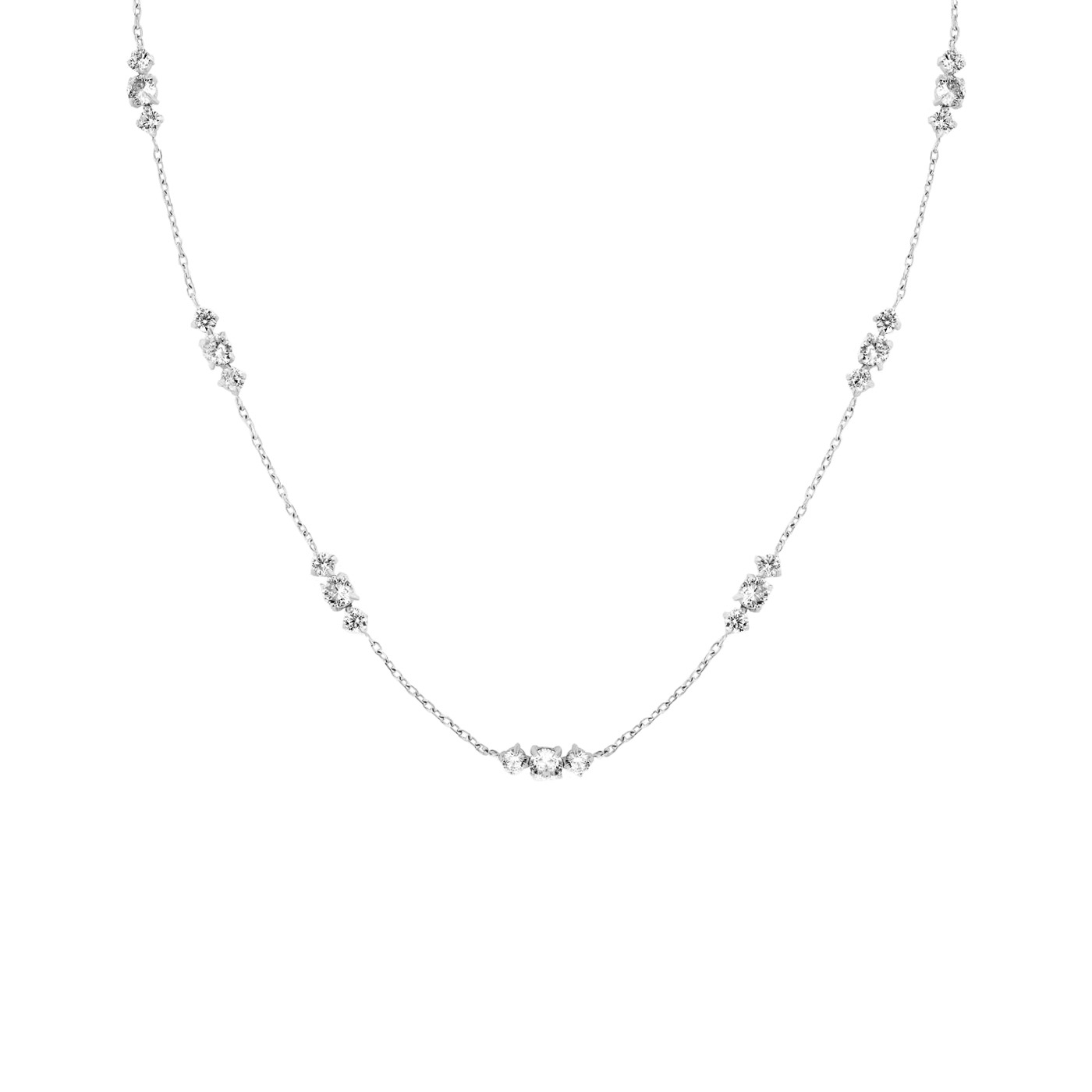 Zirkoniakette Edelstahl Crystal