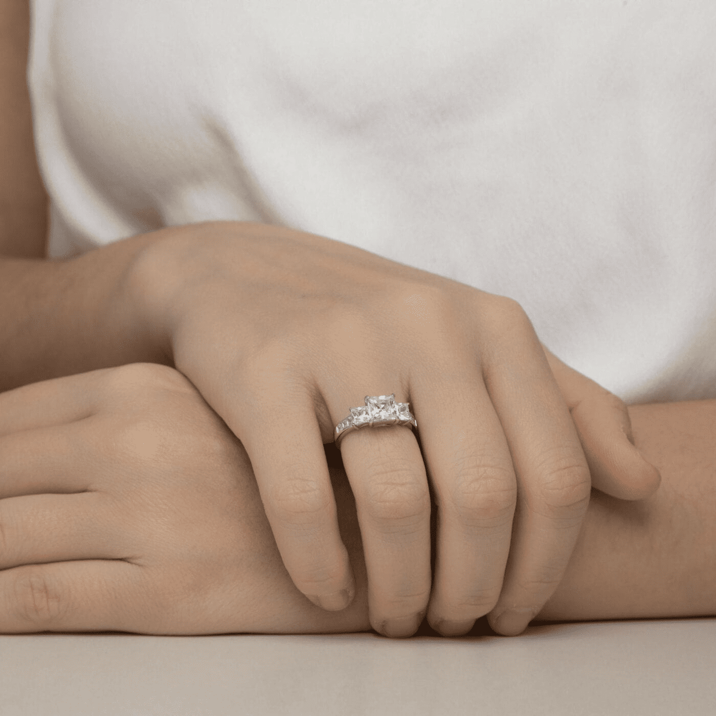 Ring Zirkonia 925er Silber Ring Zirkonia 925er Silber