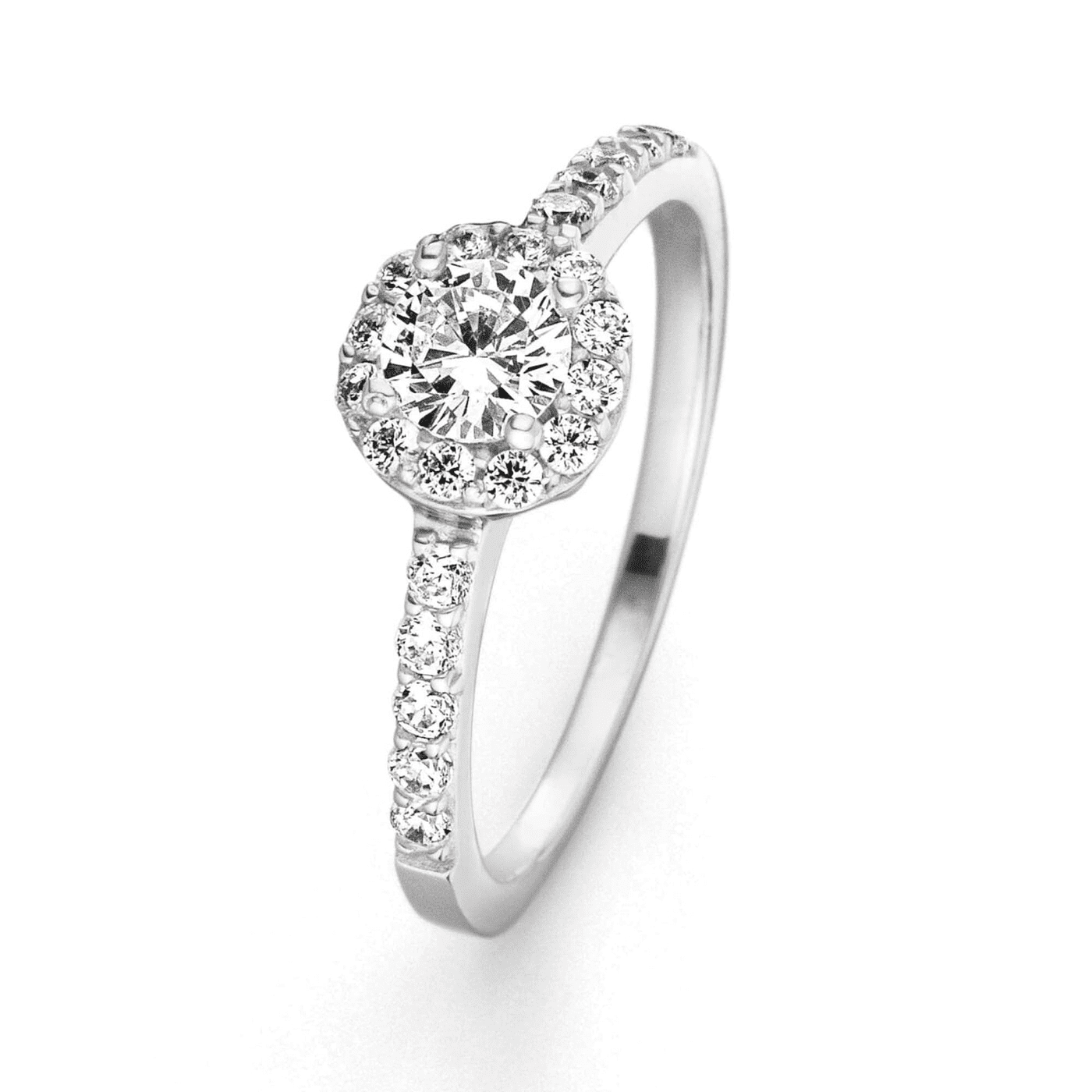 Ring Zirkonia 925er Silber  Ring Zirkonia 925er Silber