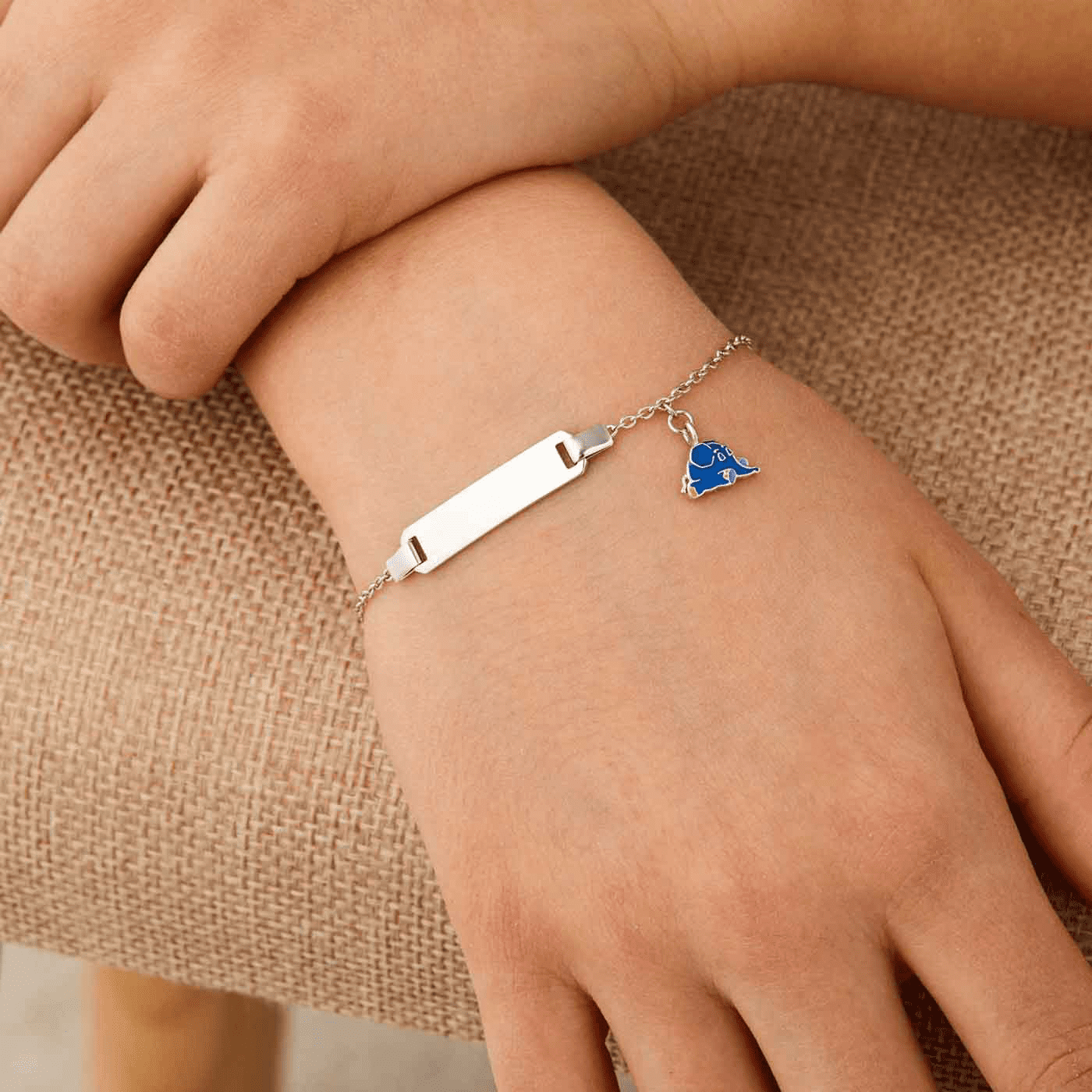 Armband 925er Silber Elefant träumerisch