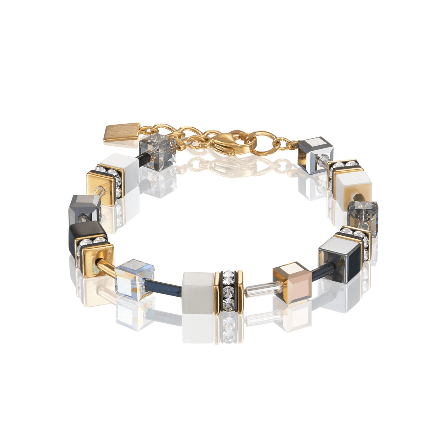 Armband Edelstahl gelb vergoldet