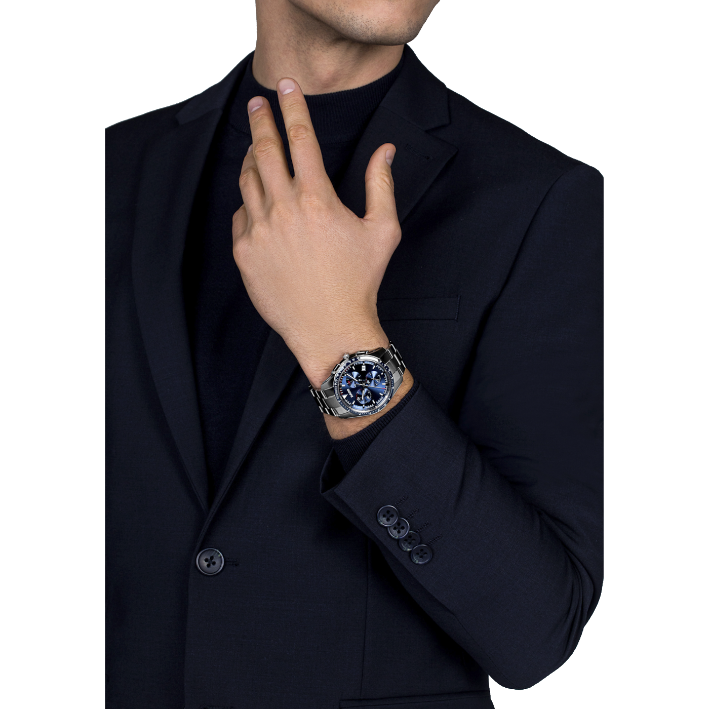 Hyper Chrome Chronograph Quarz Uhr