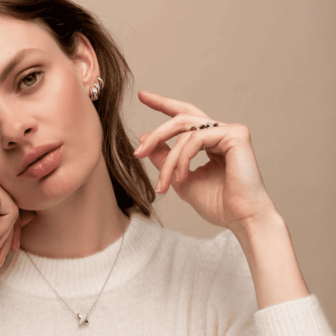 Kette Zirkonia 925er Silber 