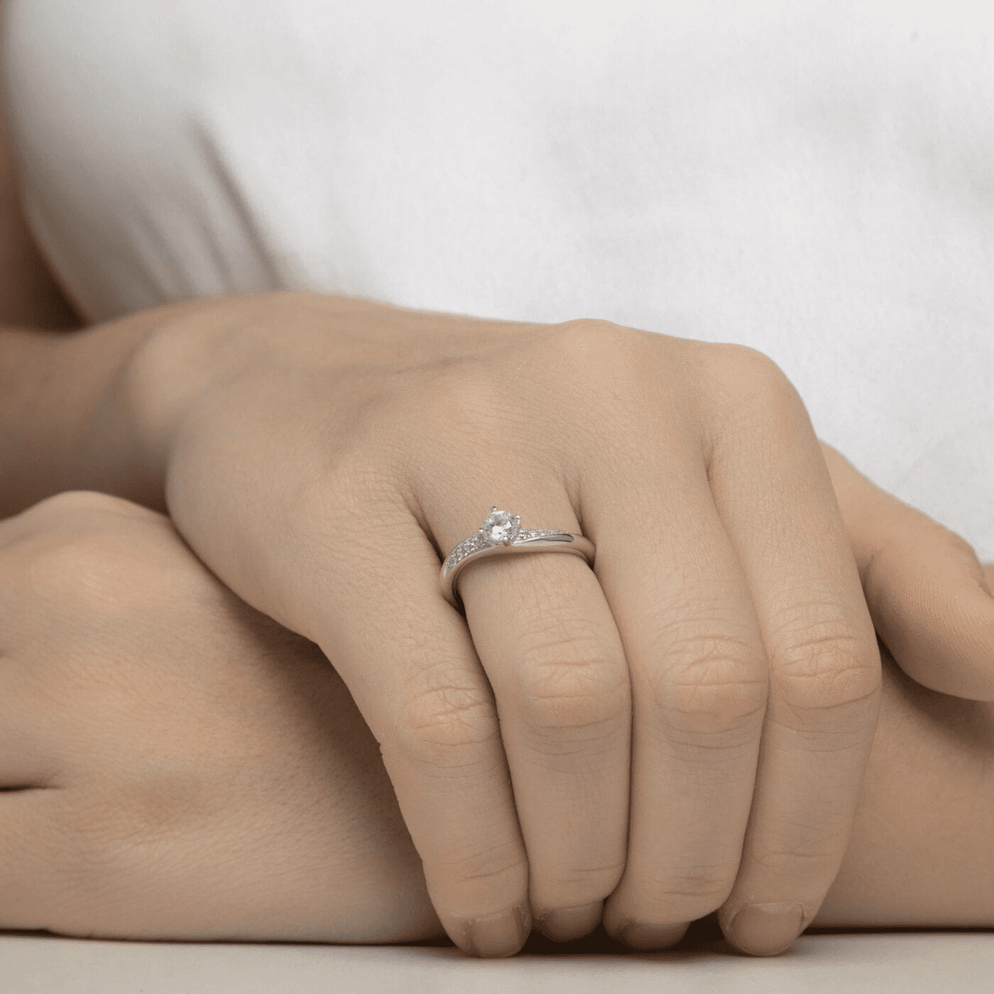 Ring Zirkonia 925er Silber 