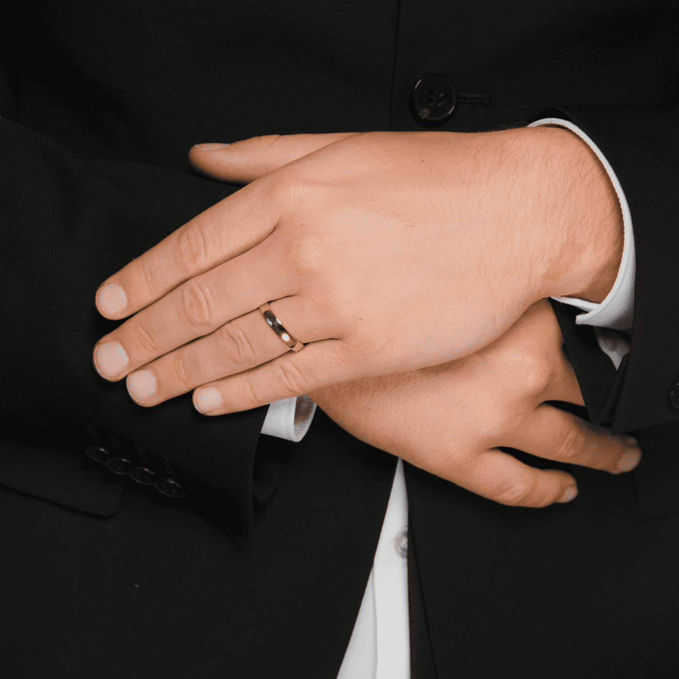 Trauring 585er Rotgold Turin