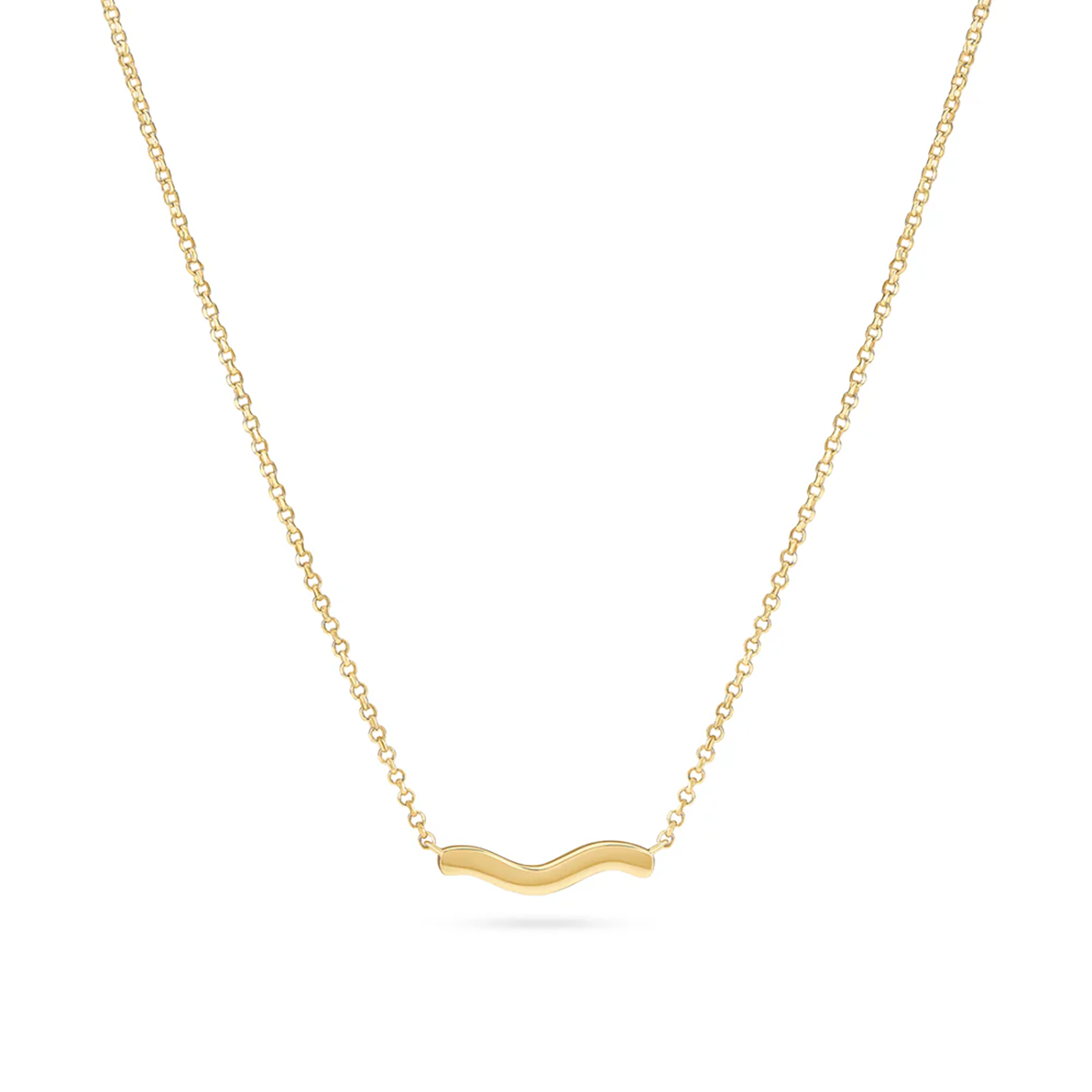 Kette 925er Silber gelb vergoldet Ellera