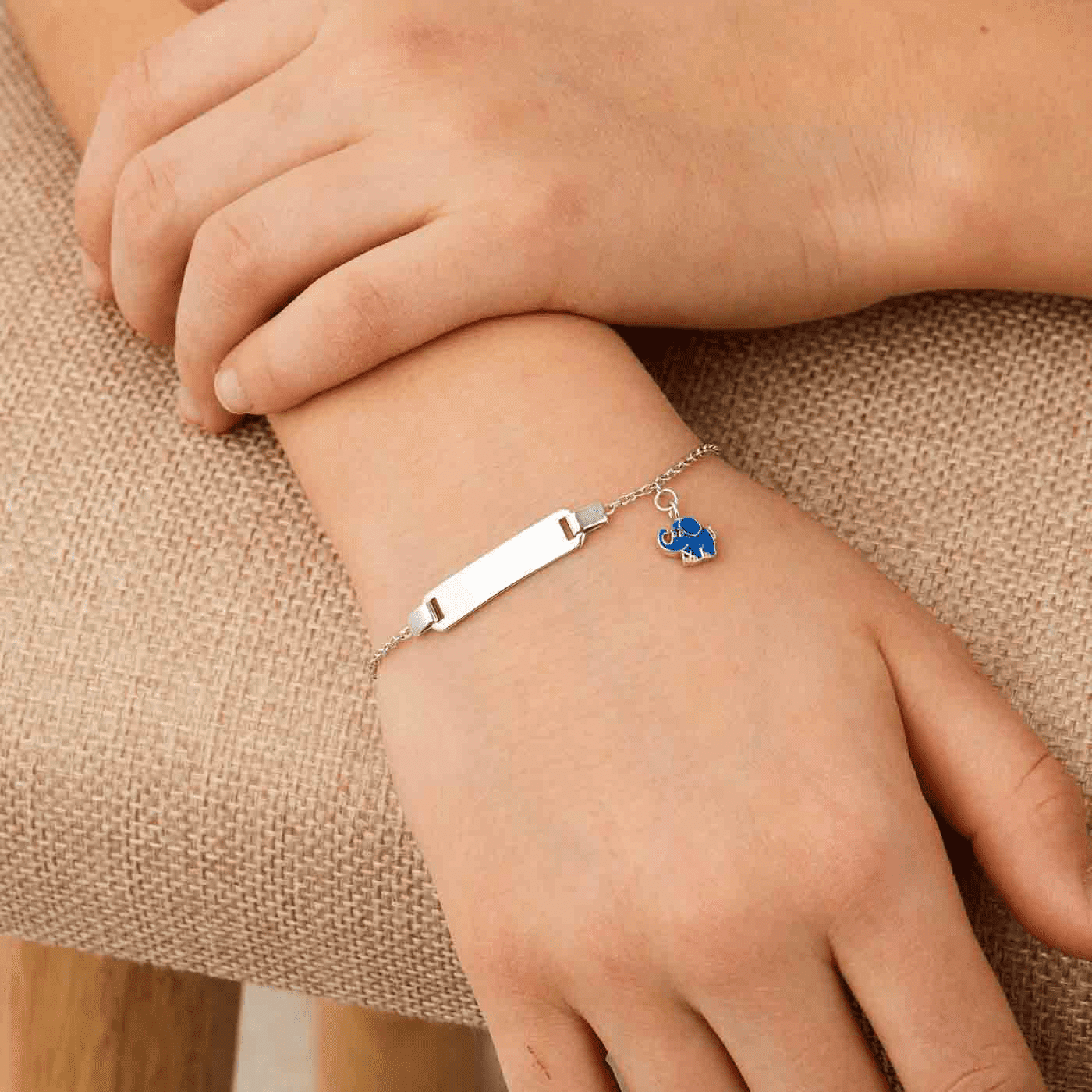 Armband 925er Silber Elefant Neugierig Armband 925er Silber Elefant Neugierig