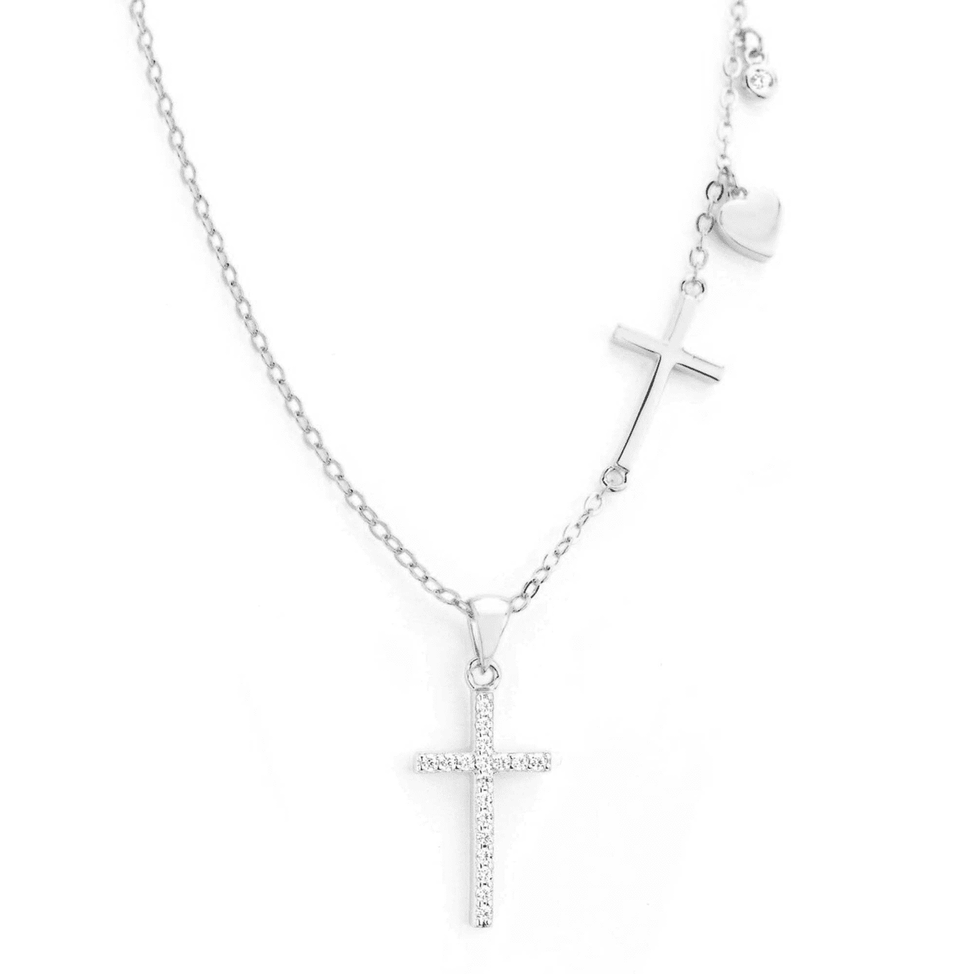 Kette Zirkonia 925er Silber  Kette Zirkonia 925er Silber