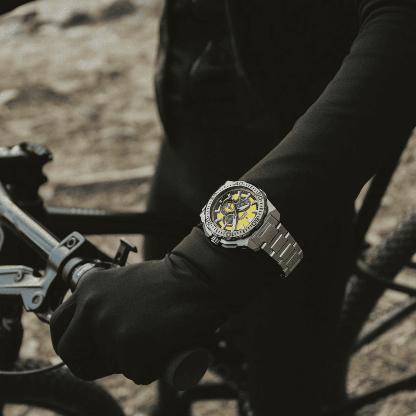 Chrono Bike Quarz Uhr Chrono Bike Quarz Uhr