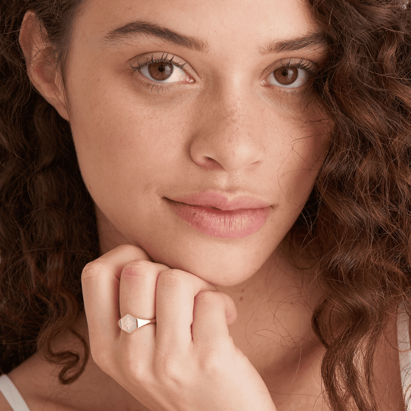 Ring Perlmutt 925er Silber gelb vergoldet Wild Soul Ring Perlmutt 925er Silber gelb vergoldet Wild Soul