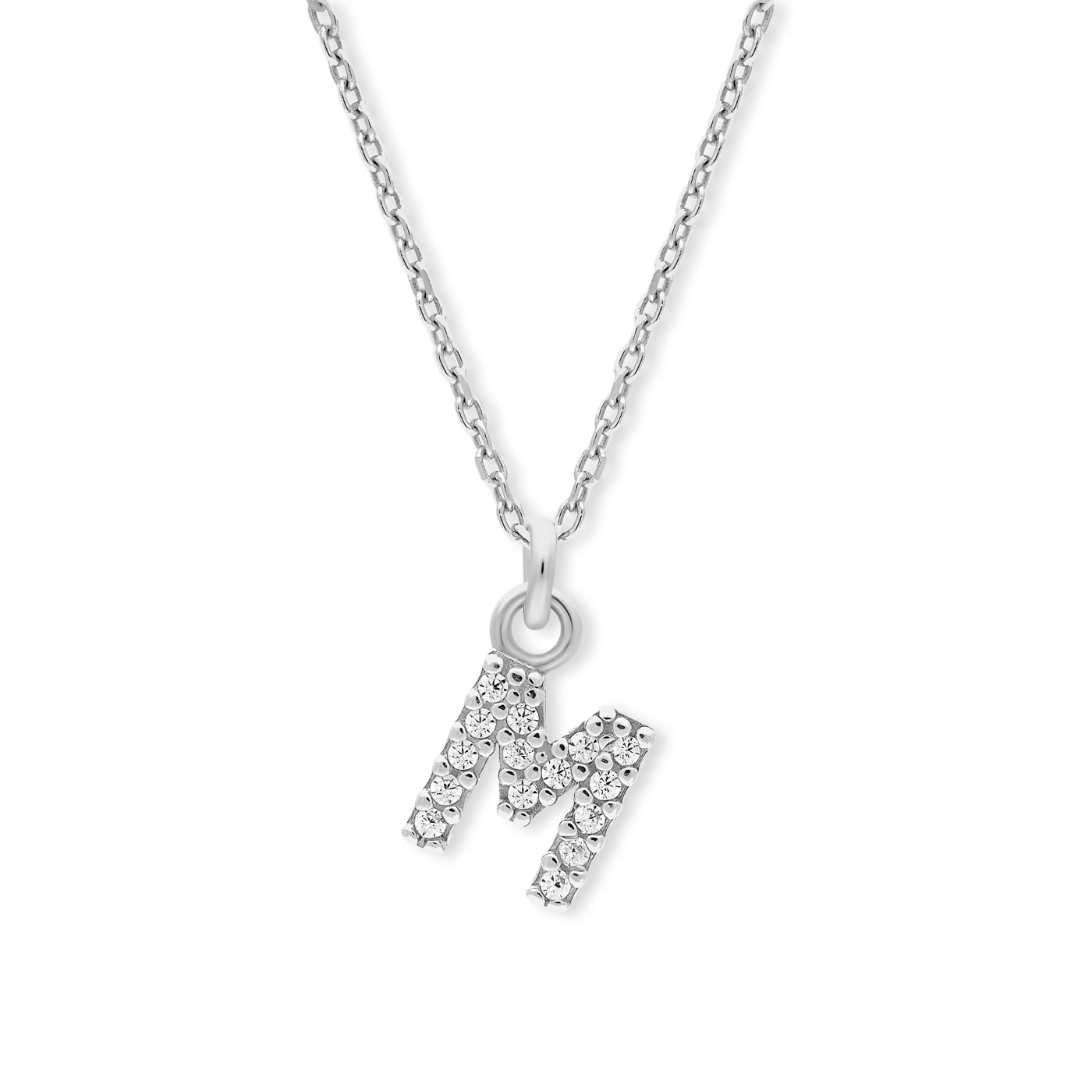Kette Zirkonia 925er Silber  Kette Zirkonia 925er Silber