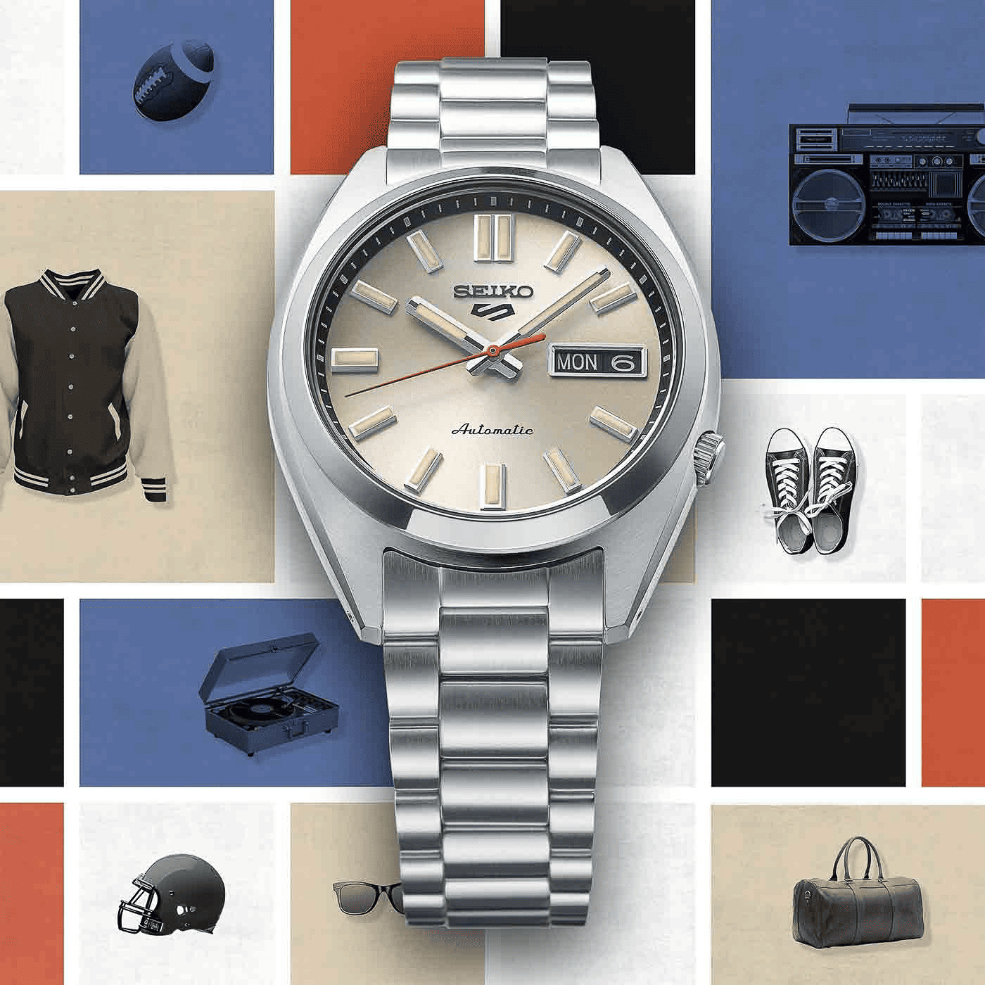 5 Sports Automatik Uhr