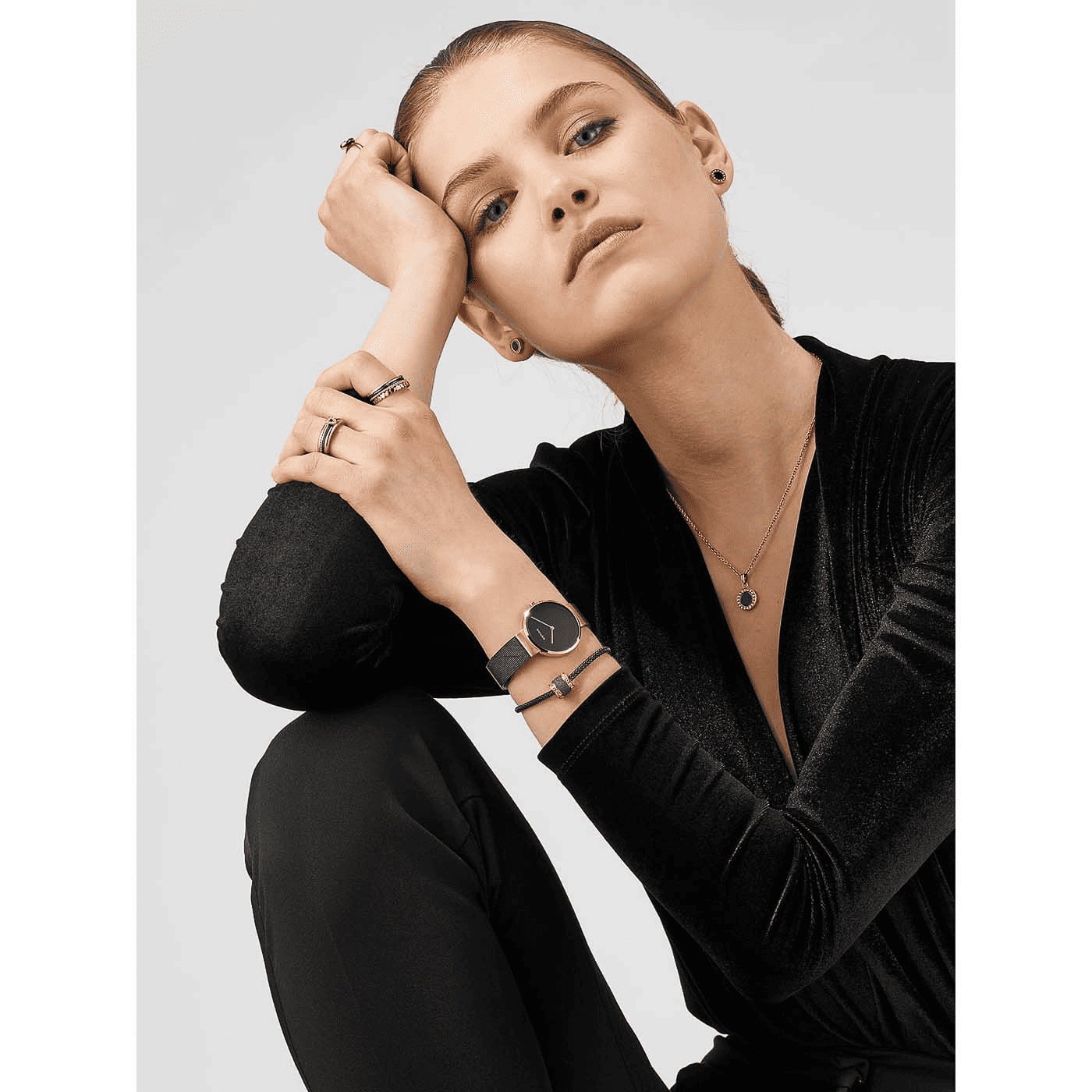 Ohrringe Edelstahl rosé vergoldet Arctic Symphony Ohrringe Edelstahl rosé vergoldet Arctic Symphony