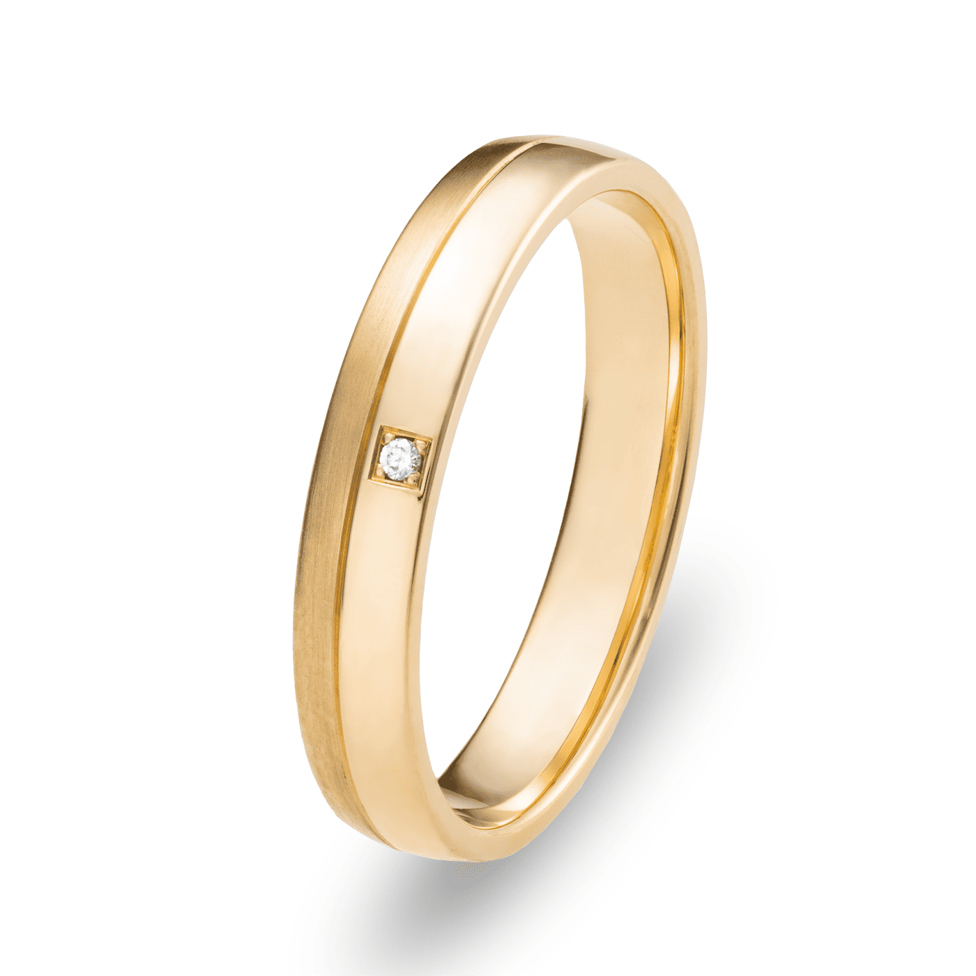 Trauring ca. 0,005 ct. 585er Gelbgold Kapstadt Trauring ca. 0,005 ct. 585er Gelbgold Kapstadt