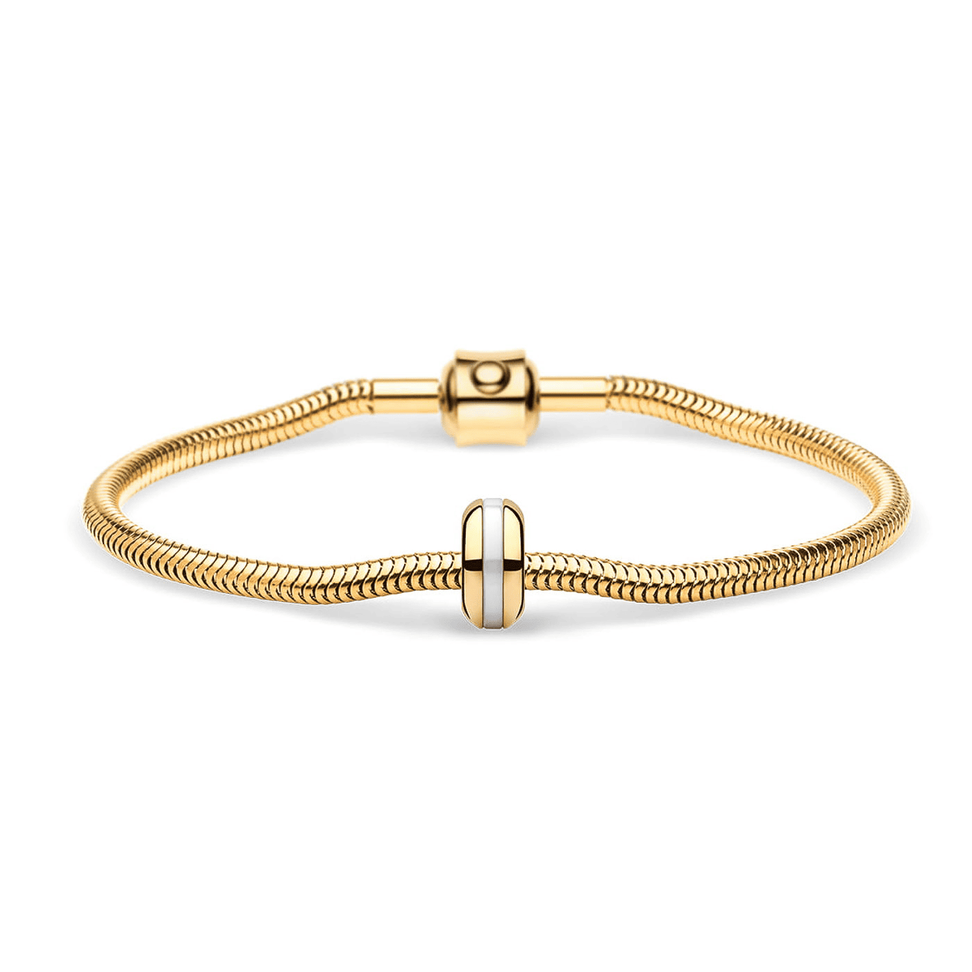 Uhr und Armband Set Edelstahl gelb vergoldet Classic Quarz 