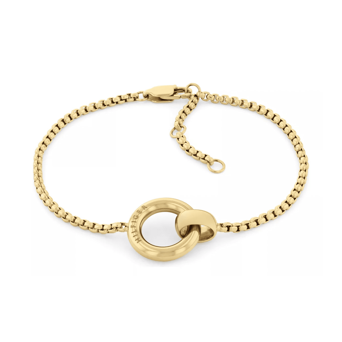 Armband Edelstahl gelb vergoldet Circles Armband Edelstahl gelb vergoldet Circles