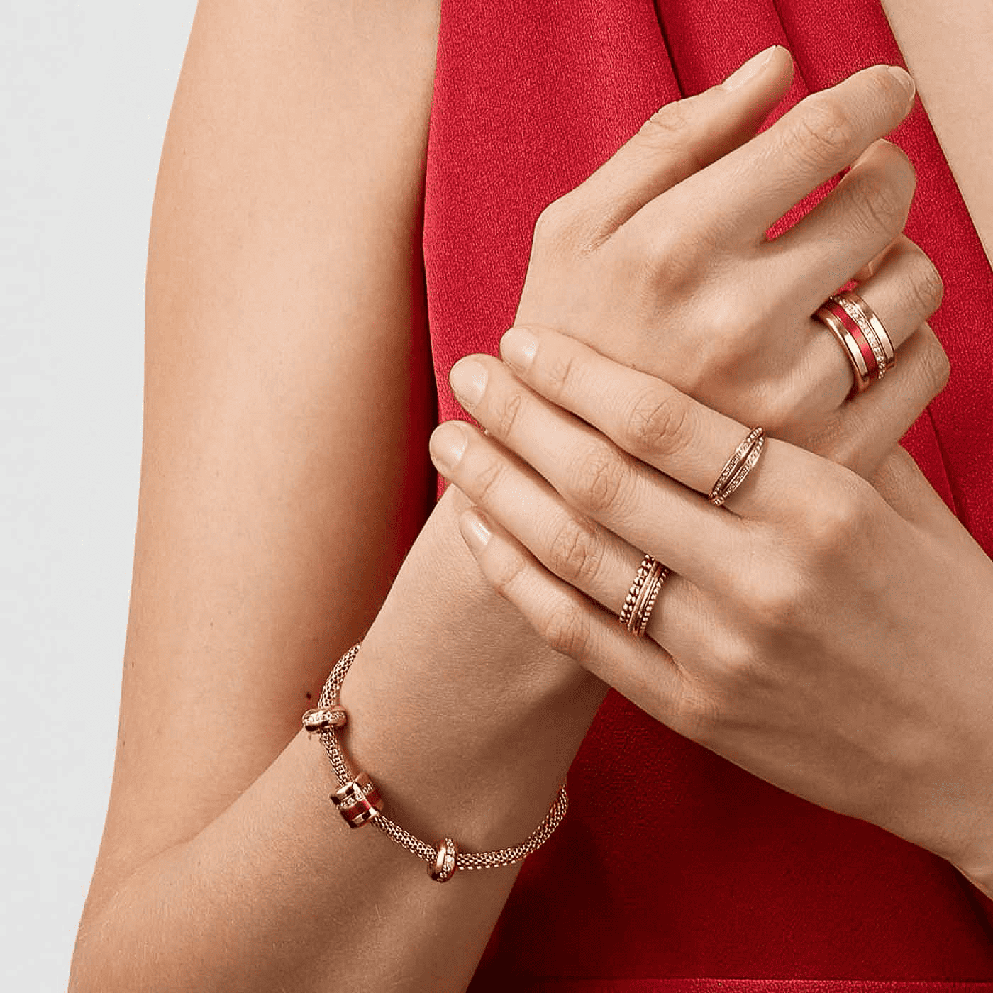 Ring Zirkonia Edelstahl rosé vergoldet Arctic Symphony Ring Zirkonia Edelstahl rosé vergoldet Arctic Symphony