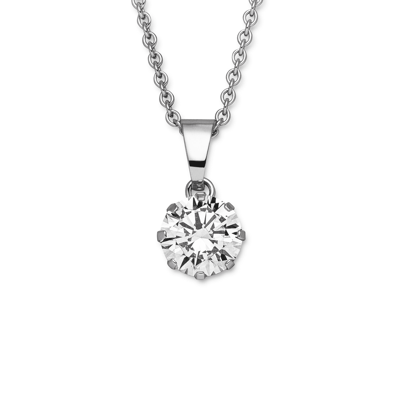 Kette Zirkonia 925er Silber  Kette Zirkonia 925er Silber