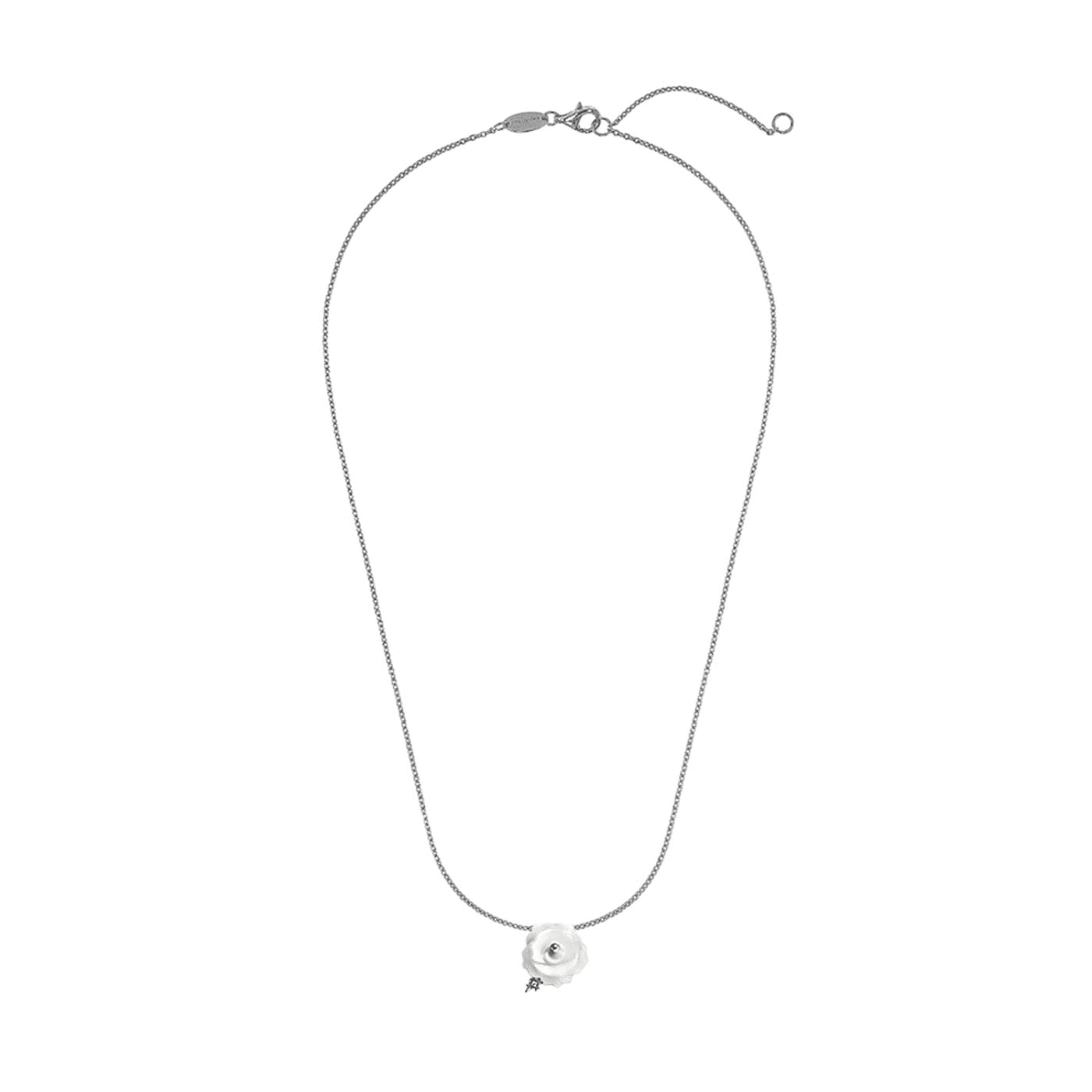 Kette Perlmutt 925er Silber Elegant