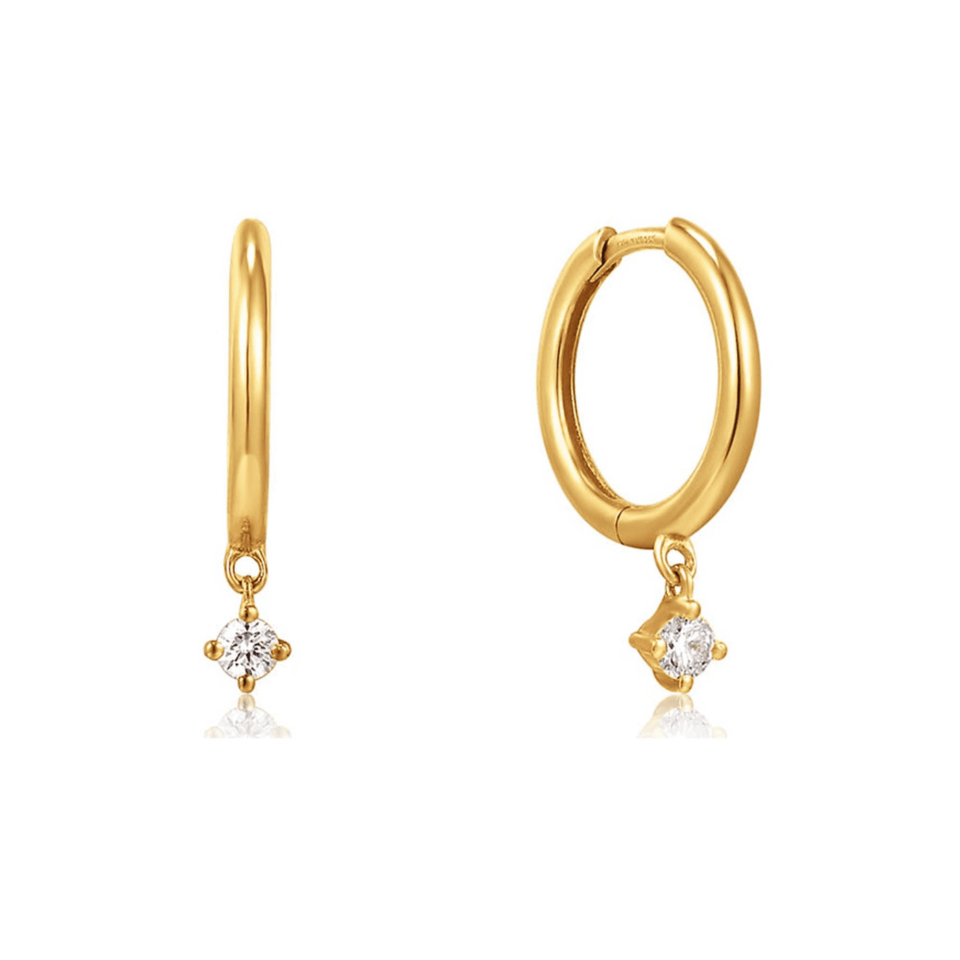 Ohrringe Diamant 0,006 ct. 585er Gelbgold 101-Gold Collection Ohrringe Diamant 0,006 ct. 585er Gelbgold 101-Gold Collection