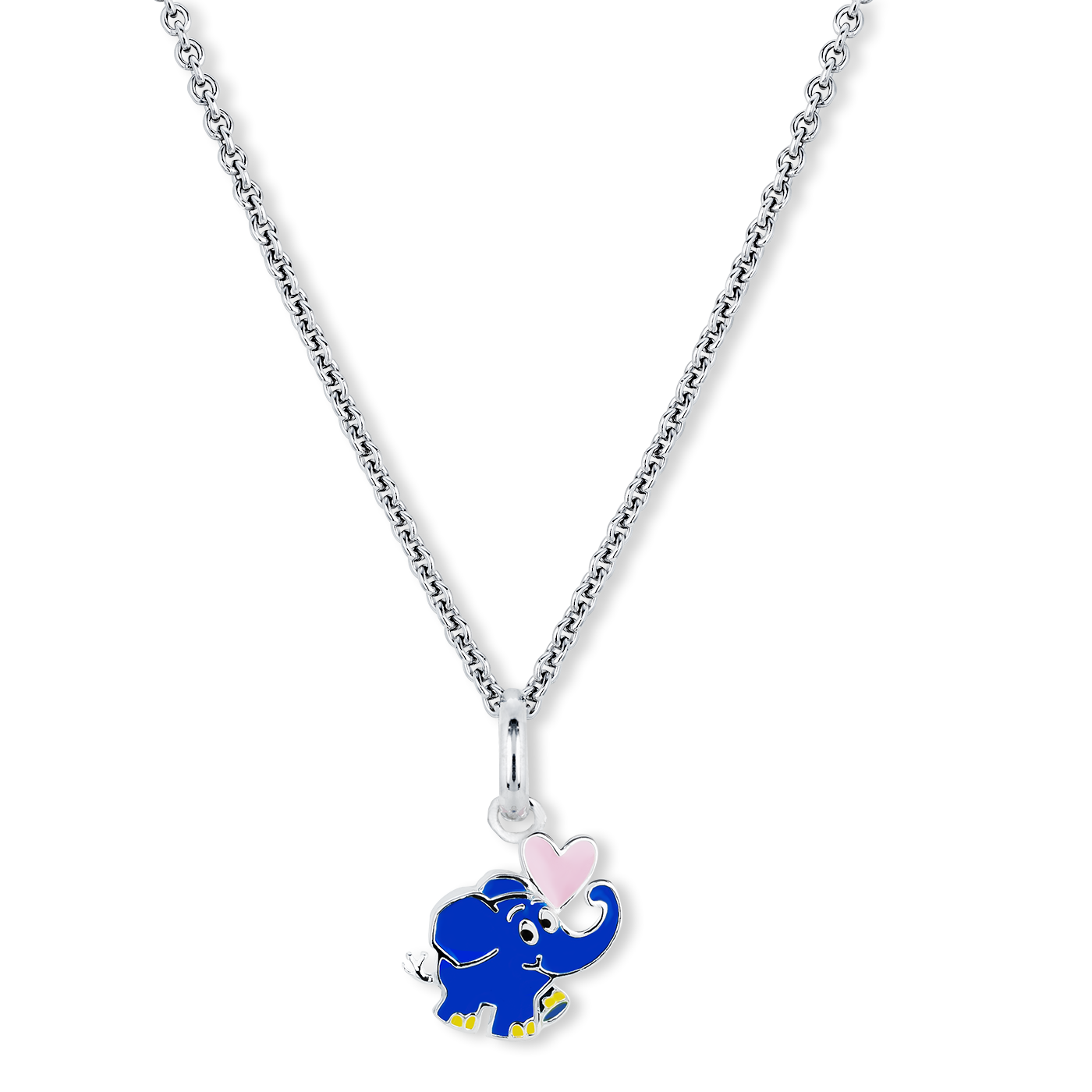 Kette 925er Silber Elefant liebevoll Kette 925er Silber Elefant liebevoll