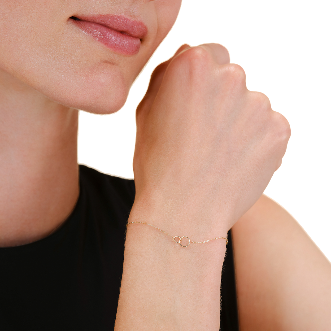 Armband 585er Gelbgold Gold Links