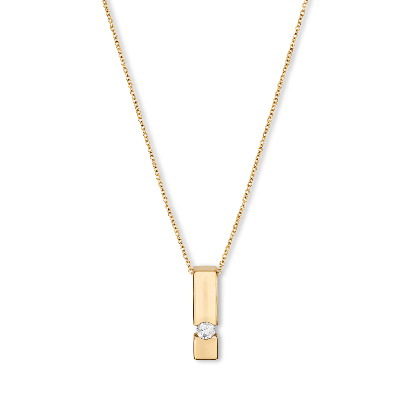 Kette Diamant ca. 0,13 ct. 585er Gelbgold Select Solitär Kette Diamant ca. 0,13 ct. 585er Gelbgold Select Solitär