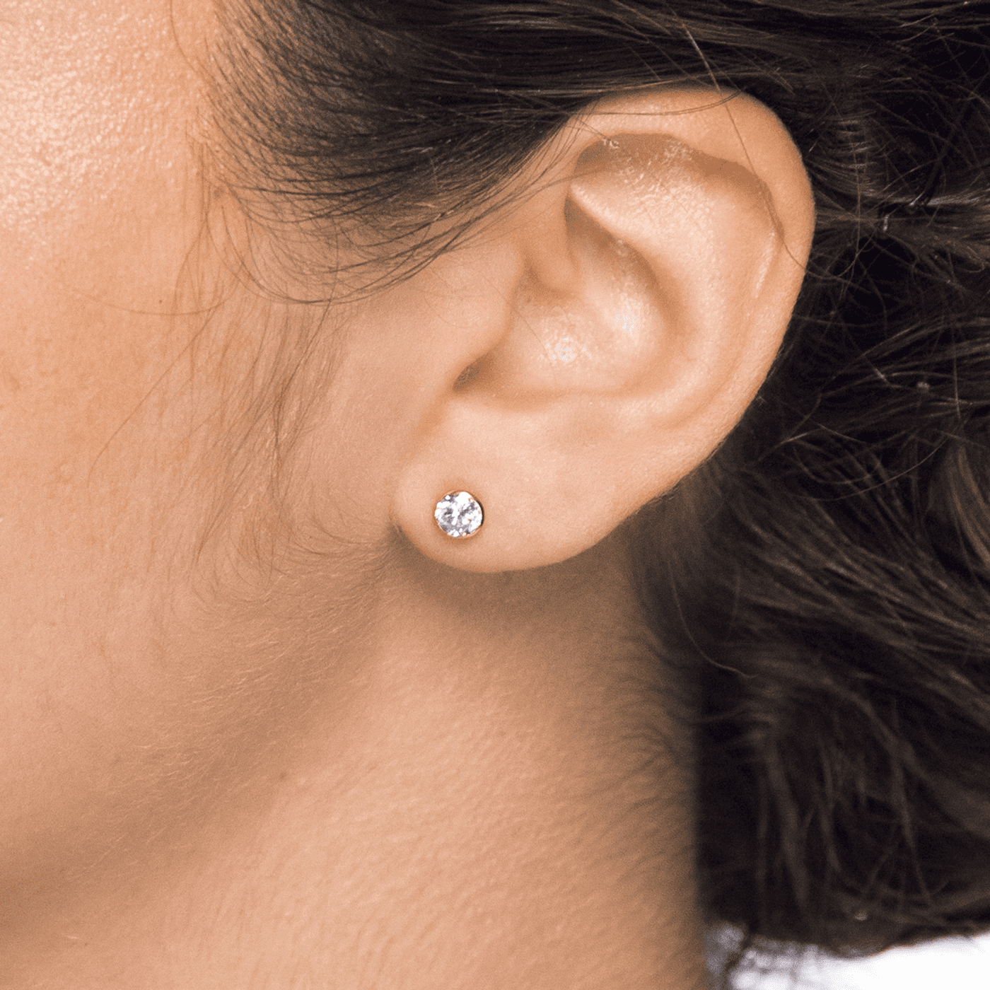 Ohrringe Zirkonia 585er Gelbgold  Ohrringe Zirkonia 585er Gelbgold