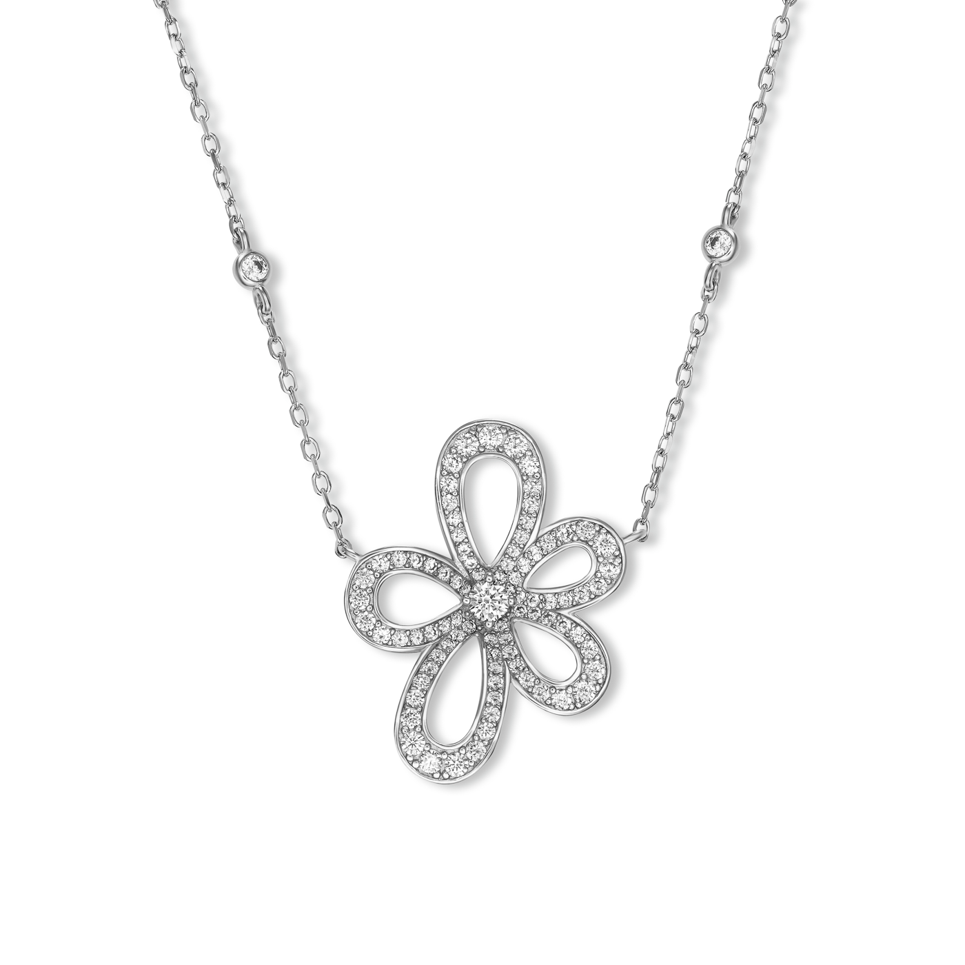 Kette Zirkonia 925er Silber Kette Zirkonia 925er Silber